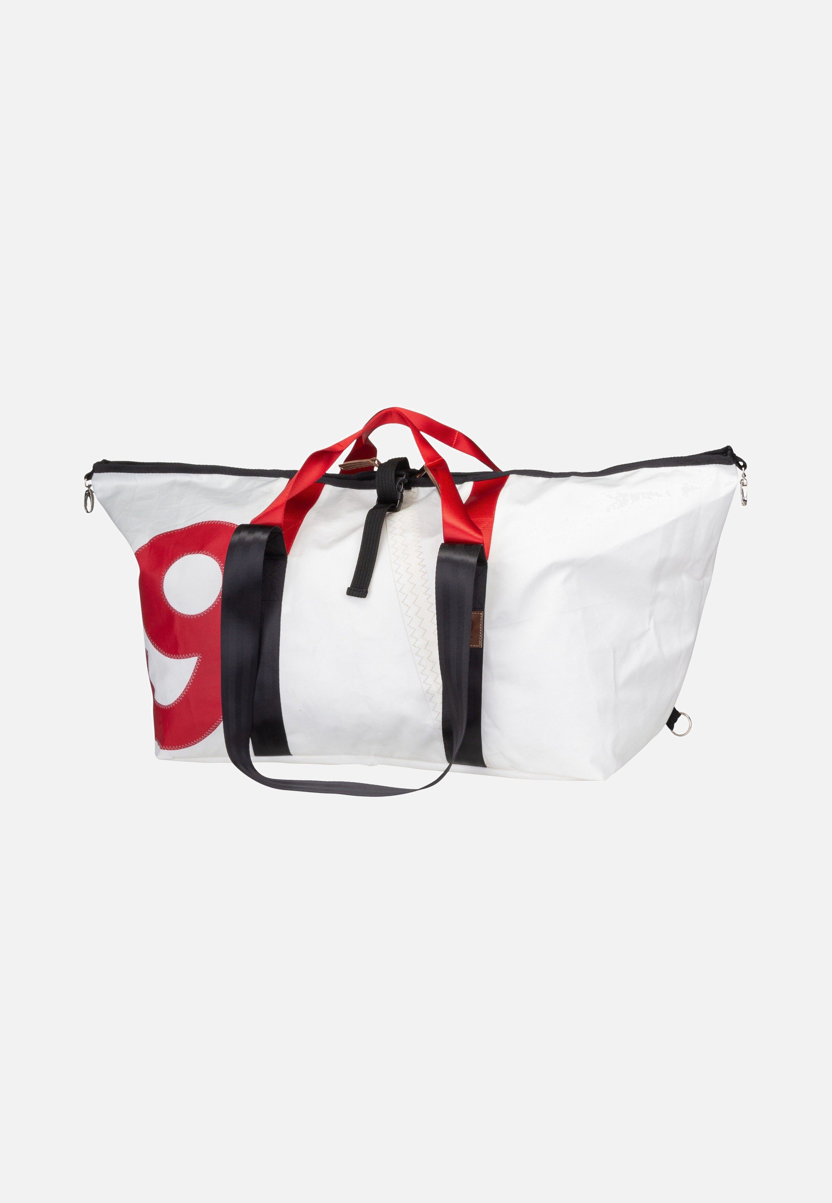 360Grad - Kutter XL Weiß/Rot - Dufflebag | Neutral-Image