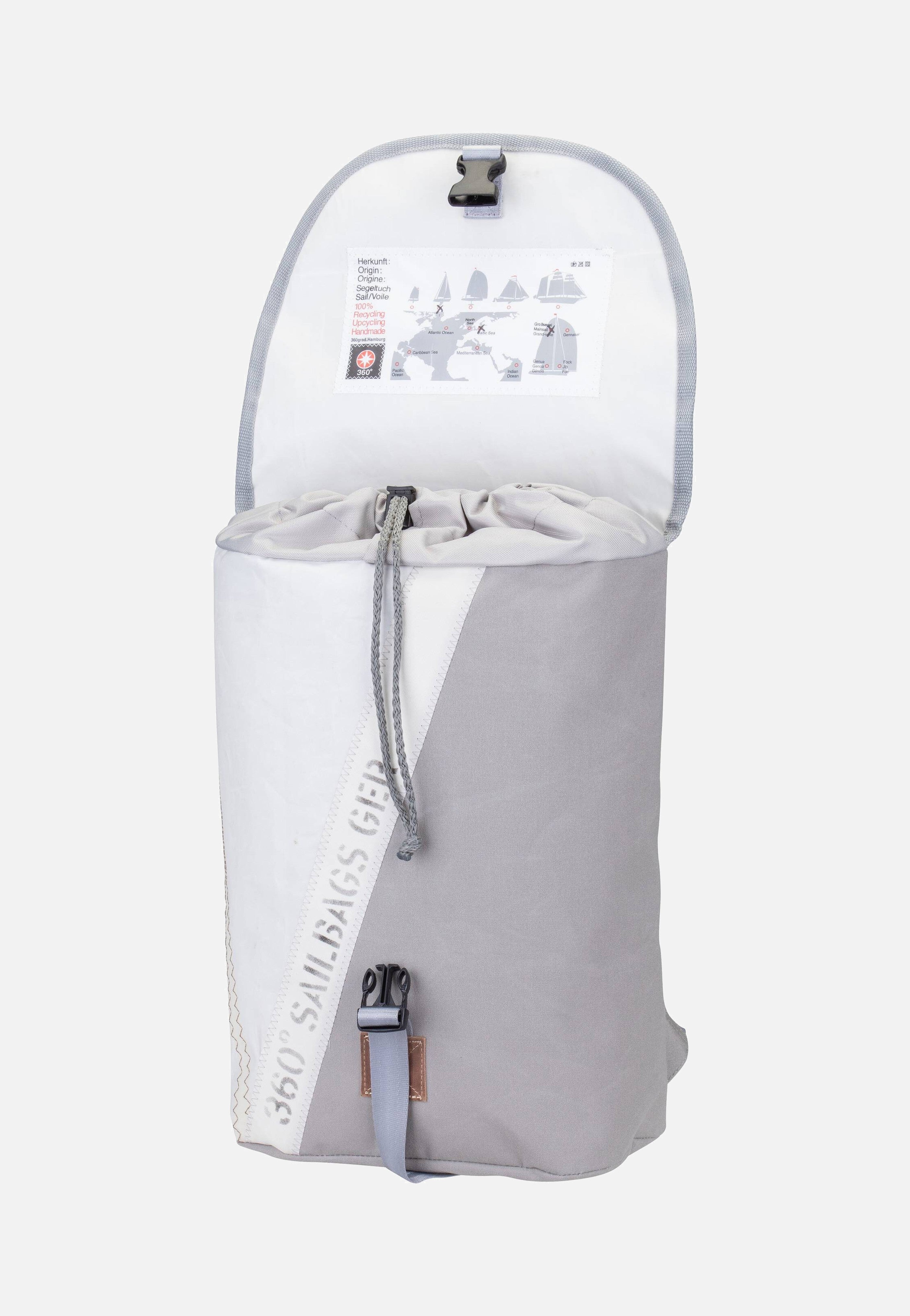 360Grad - Landgang Mini Stencil-Weiß/Grau - Backpack | Neutral-Image