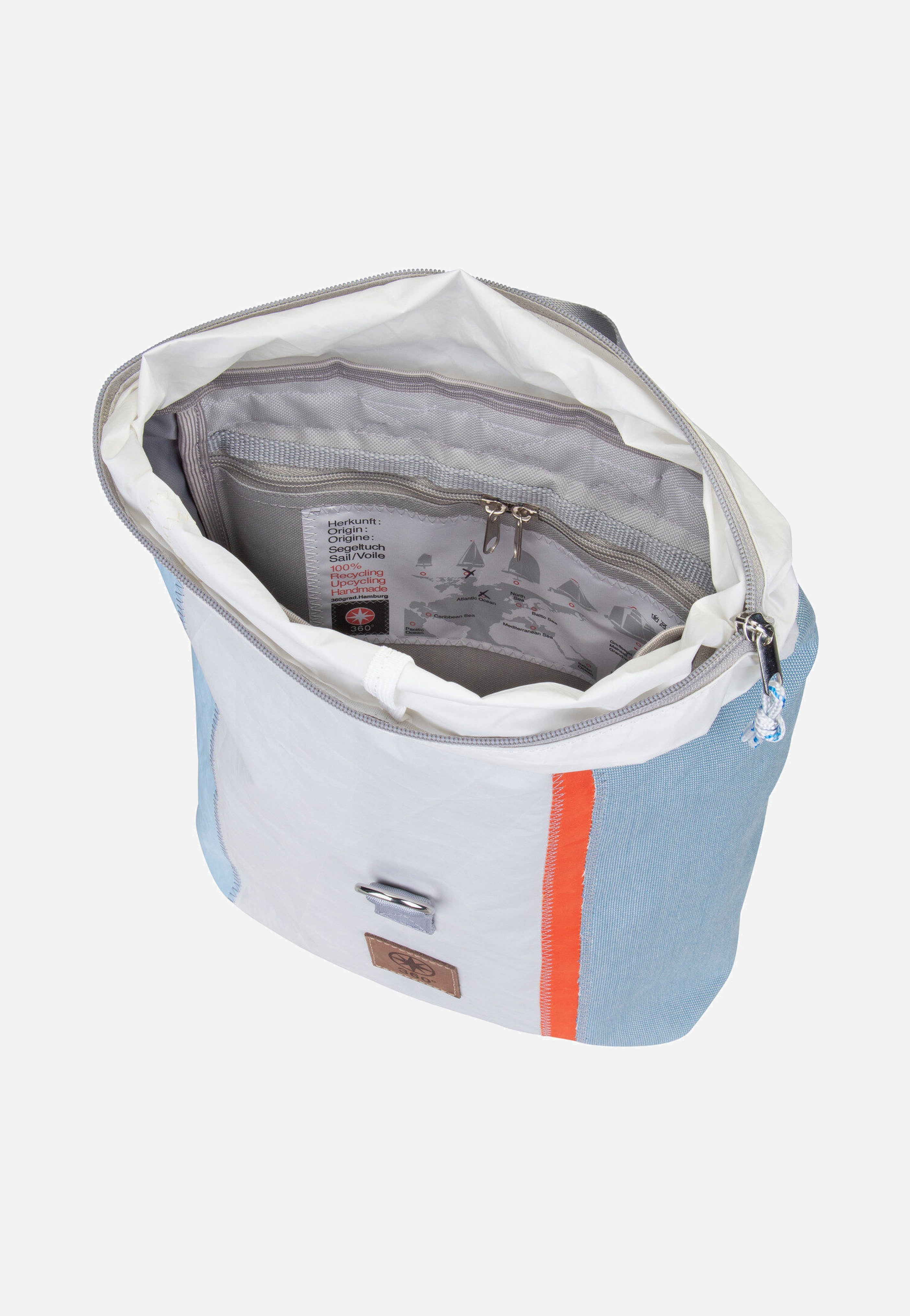 360Grad - Möwe Weel-Weiß/Hellblau/Orange/Gelb - Backpack | Neutral-Image