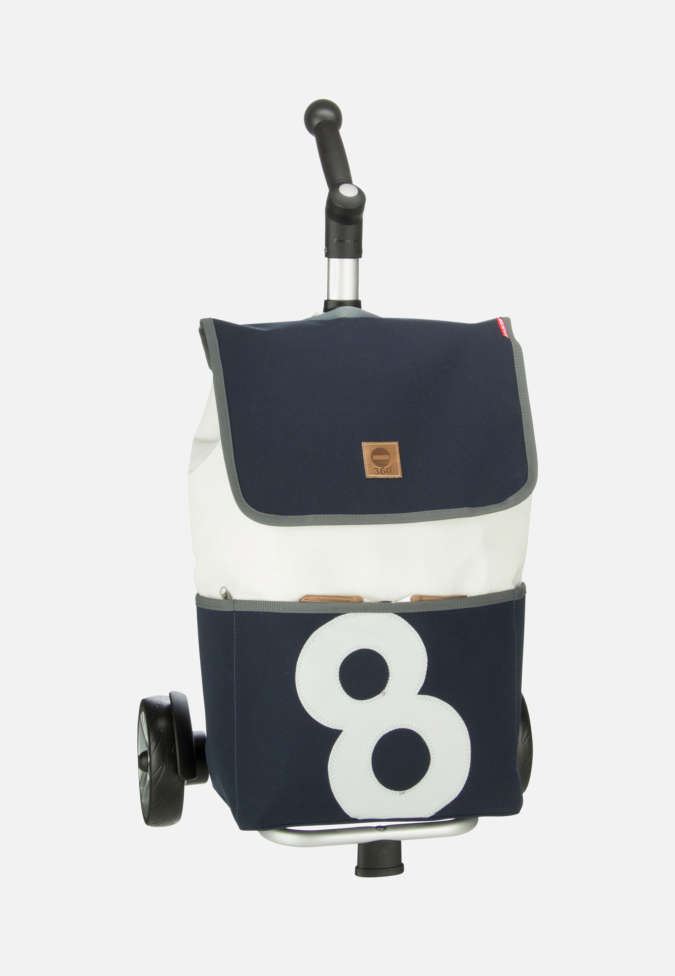 360Grad - Mole Blau/Weiß - Shopping Trolley | Neutral-Image