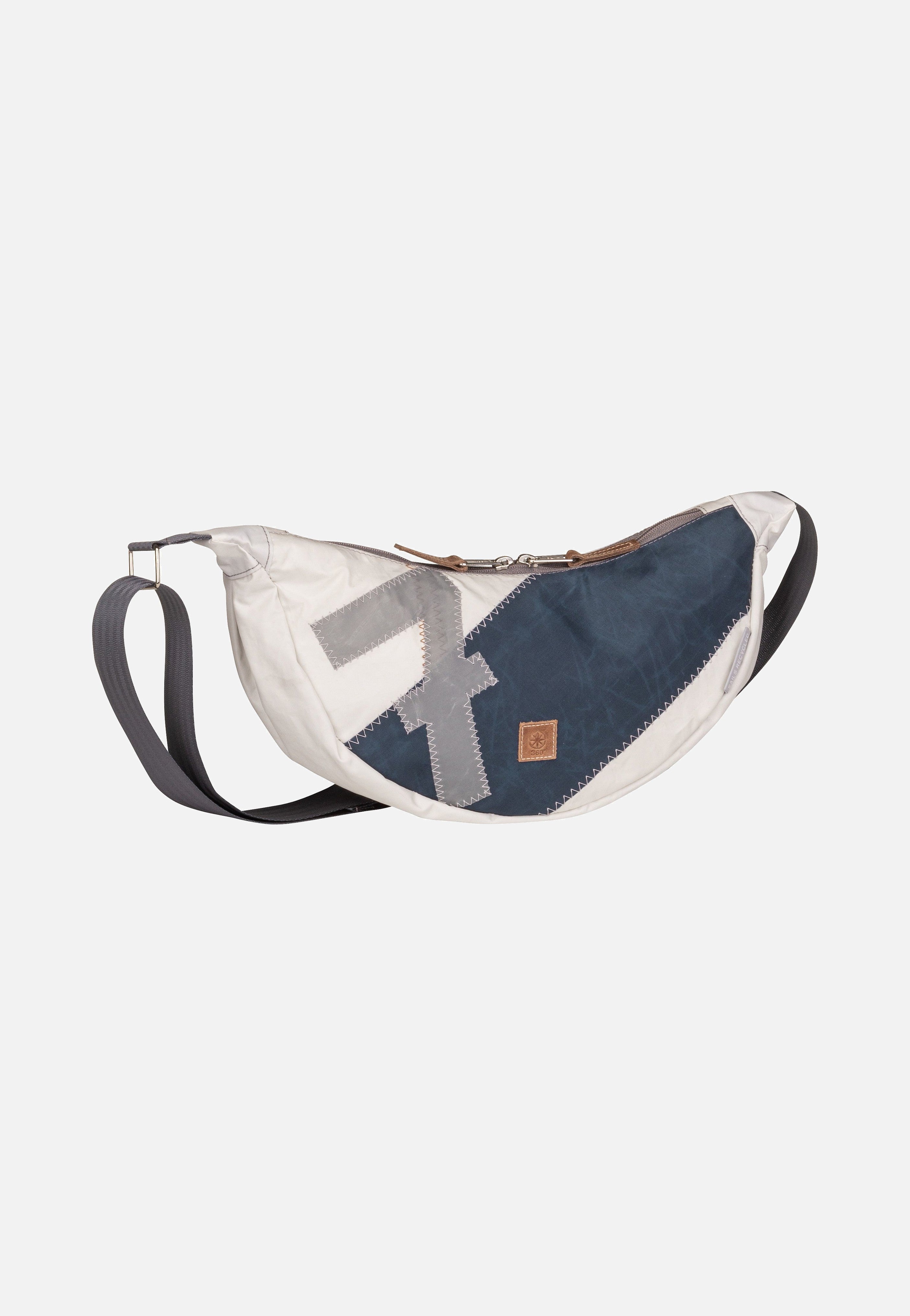360Grad - Roop Weiß/Blau mit grauer Zahl - Sling Bag | Neutral-Image