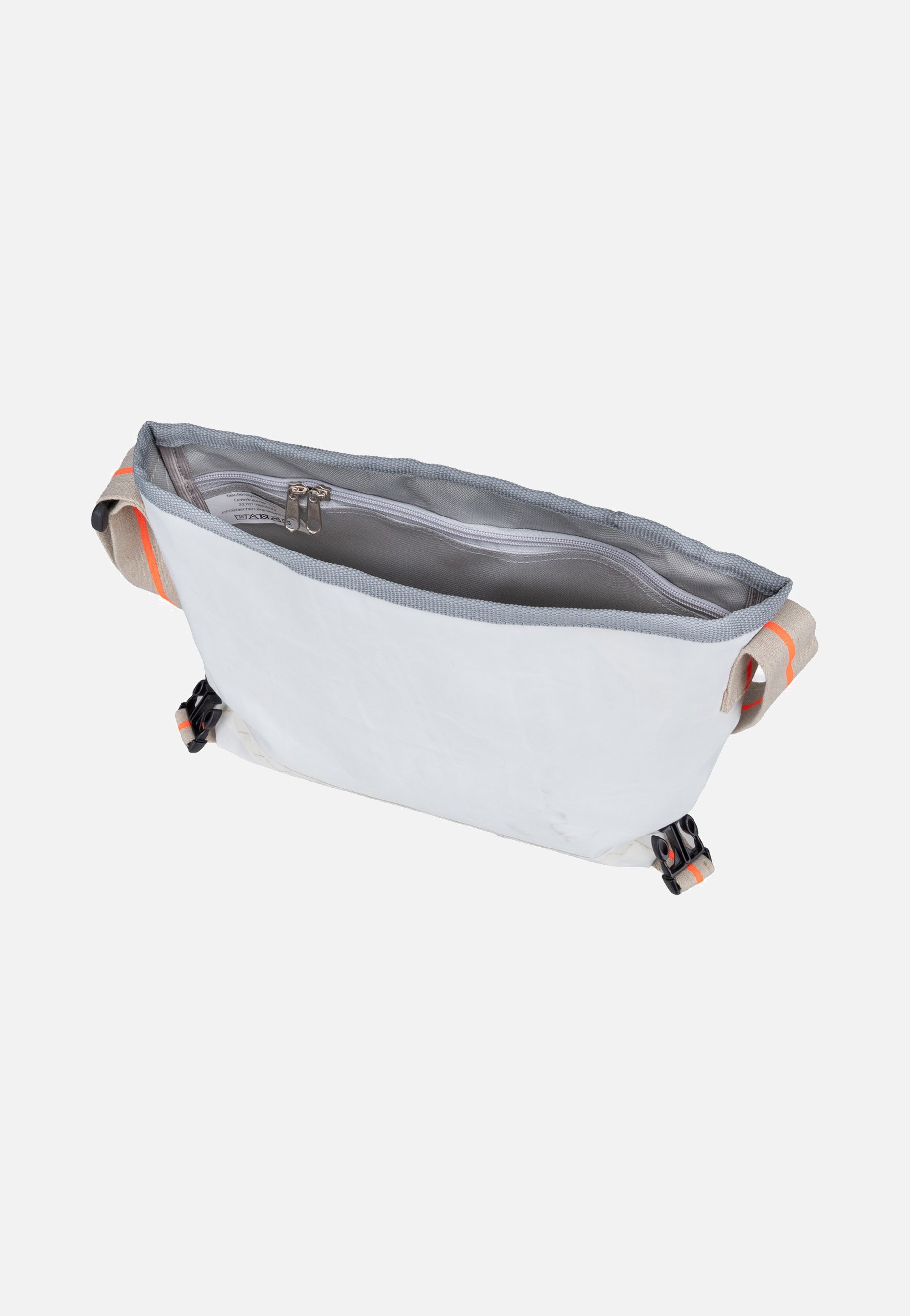 360Grad Törn Weiss/Sand/Zahl Orange Messenger Bag