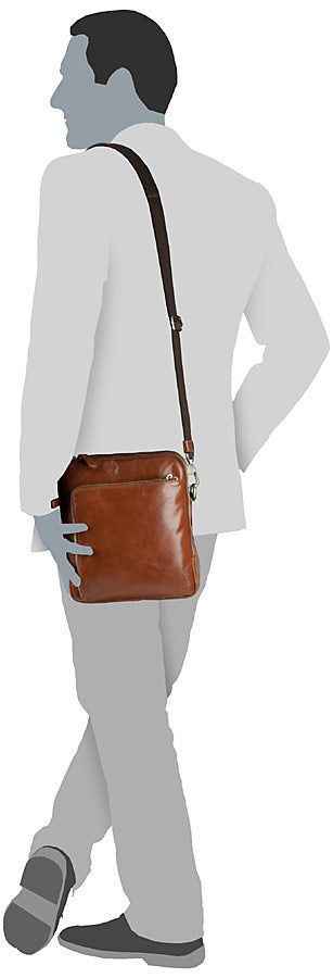 Picard Buddy 4968 Schwarz Crossbody Bag – Silhouettenansicht