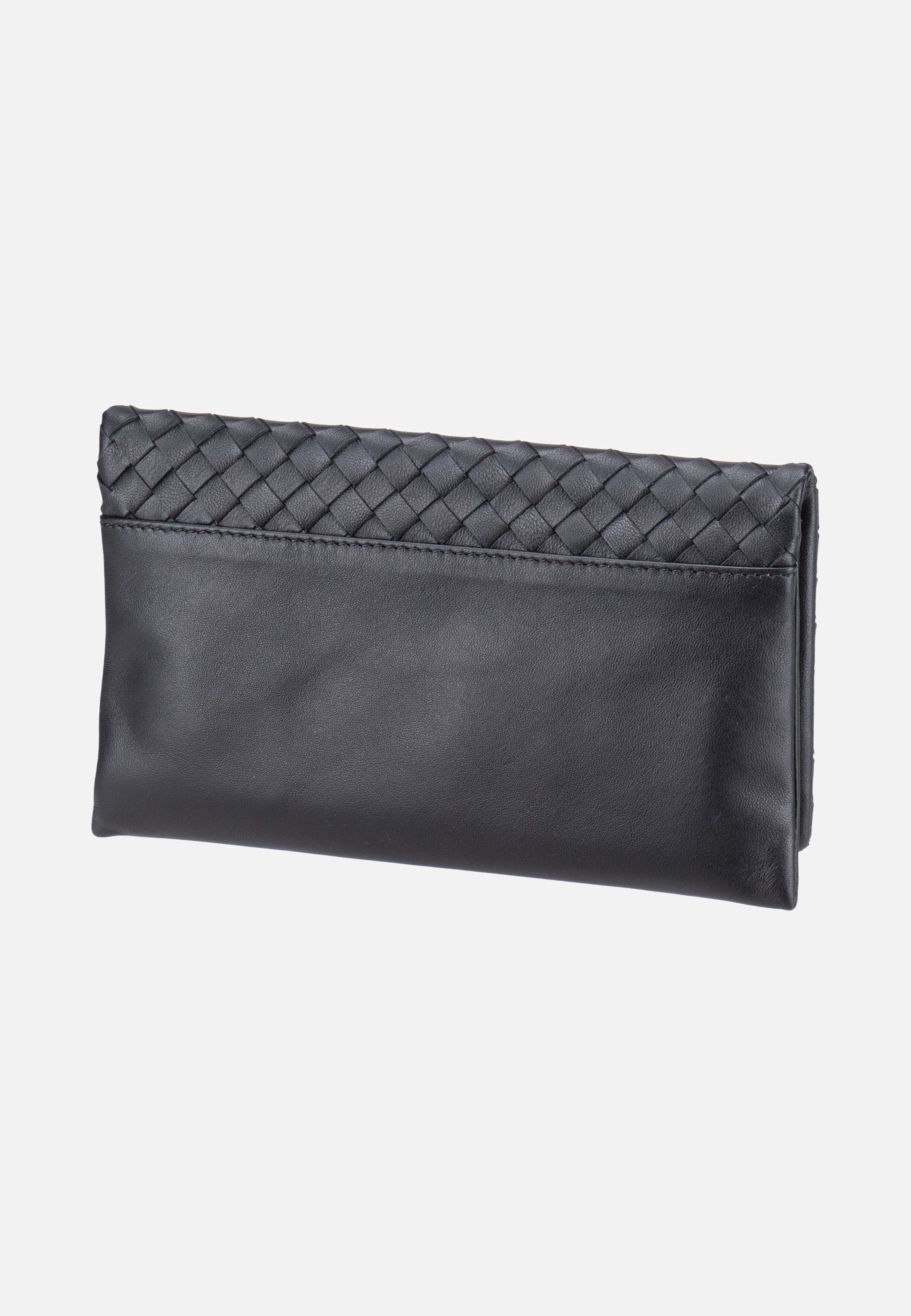 abro - Clutch Piuma Weaving Black/Nickel - Clutch | Women-Image