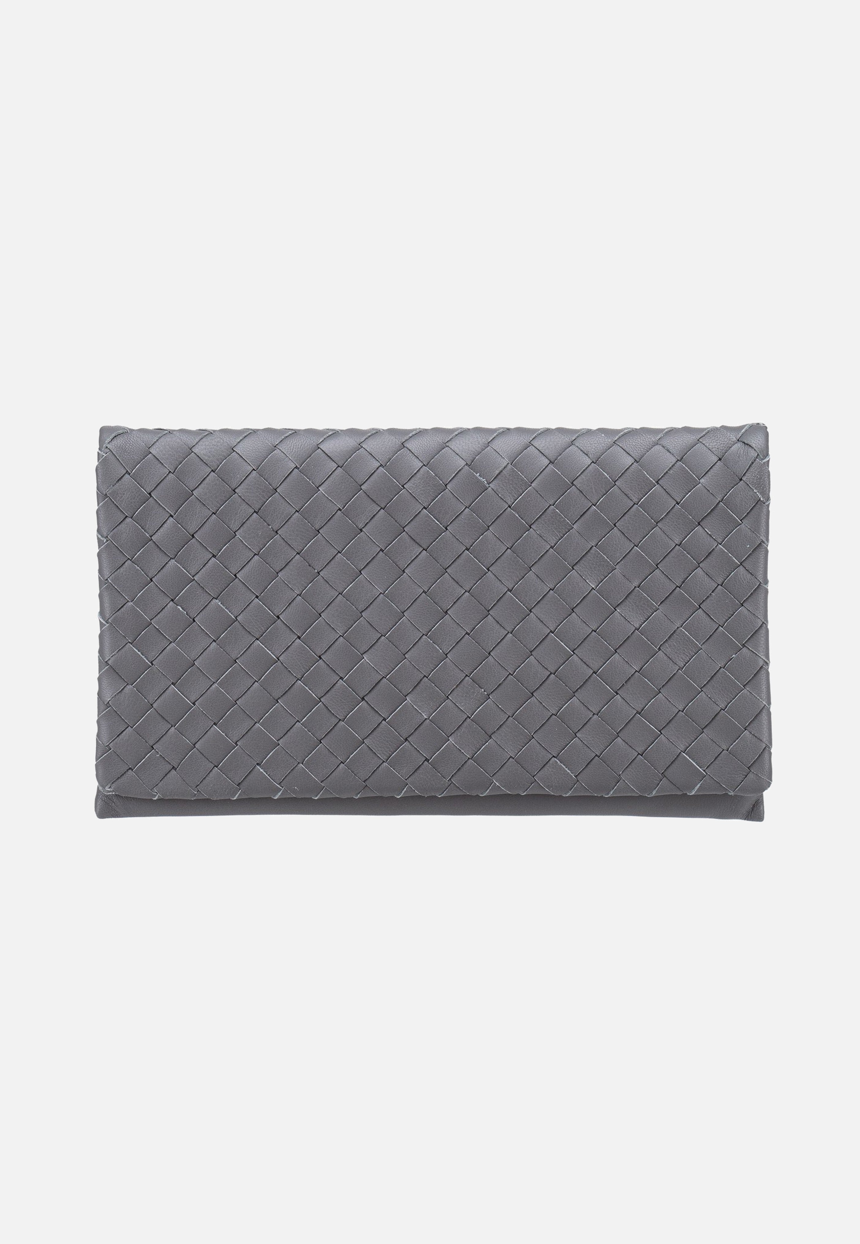 abro - Clutch Piuma Weaving Zinc - Clutch | Women-Image