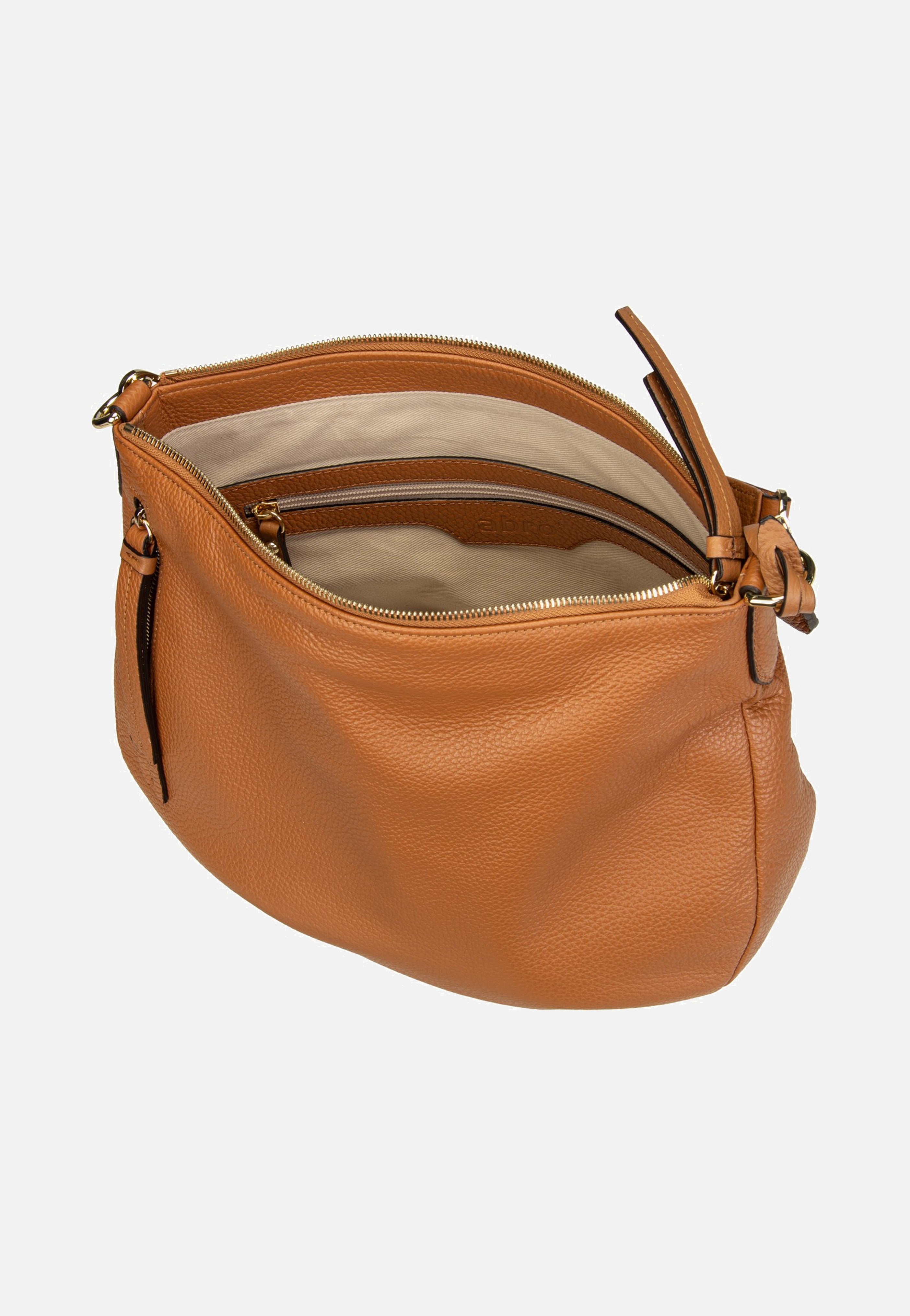 abro Juna Small Cuoio Hobo Bag
