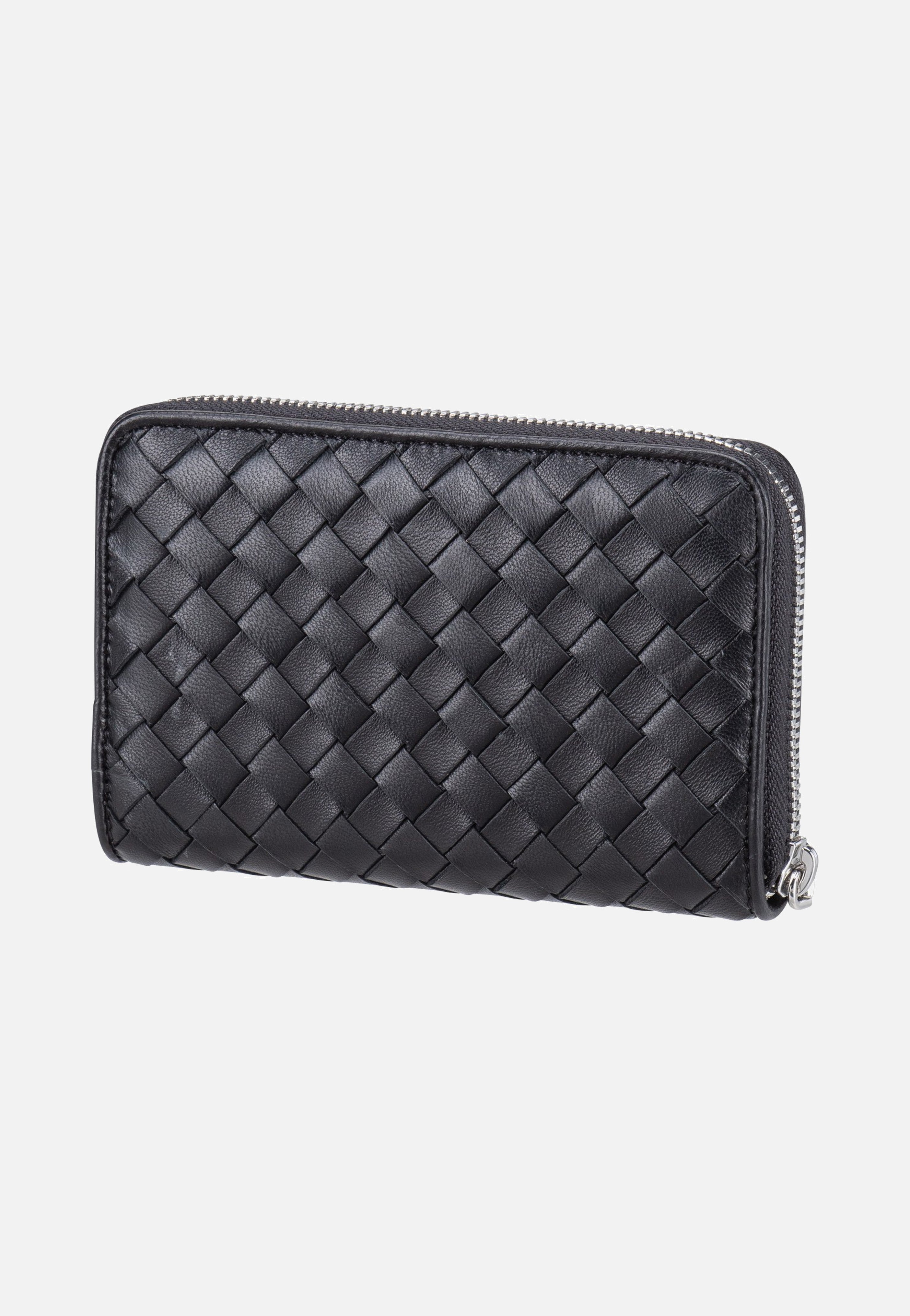abro - Piuma Weaving Wallet Black/Nickel - Wallet | Neutral-Image
