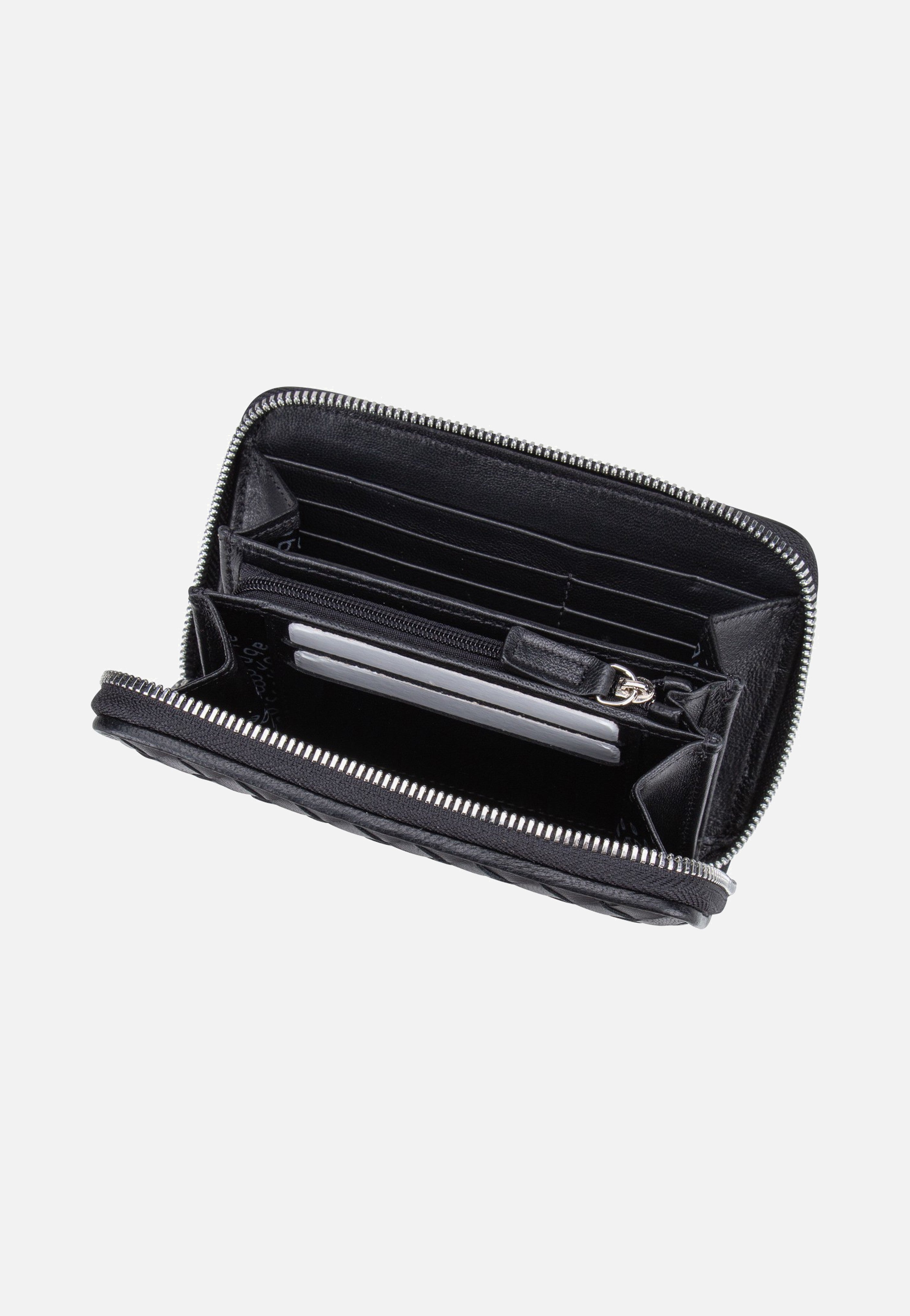 abro - Piuma Weaving Wallet Black/Nickel - Wallet | Neutral-Image