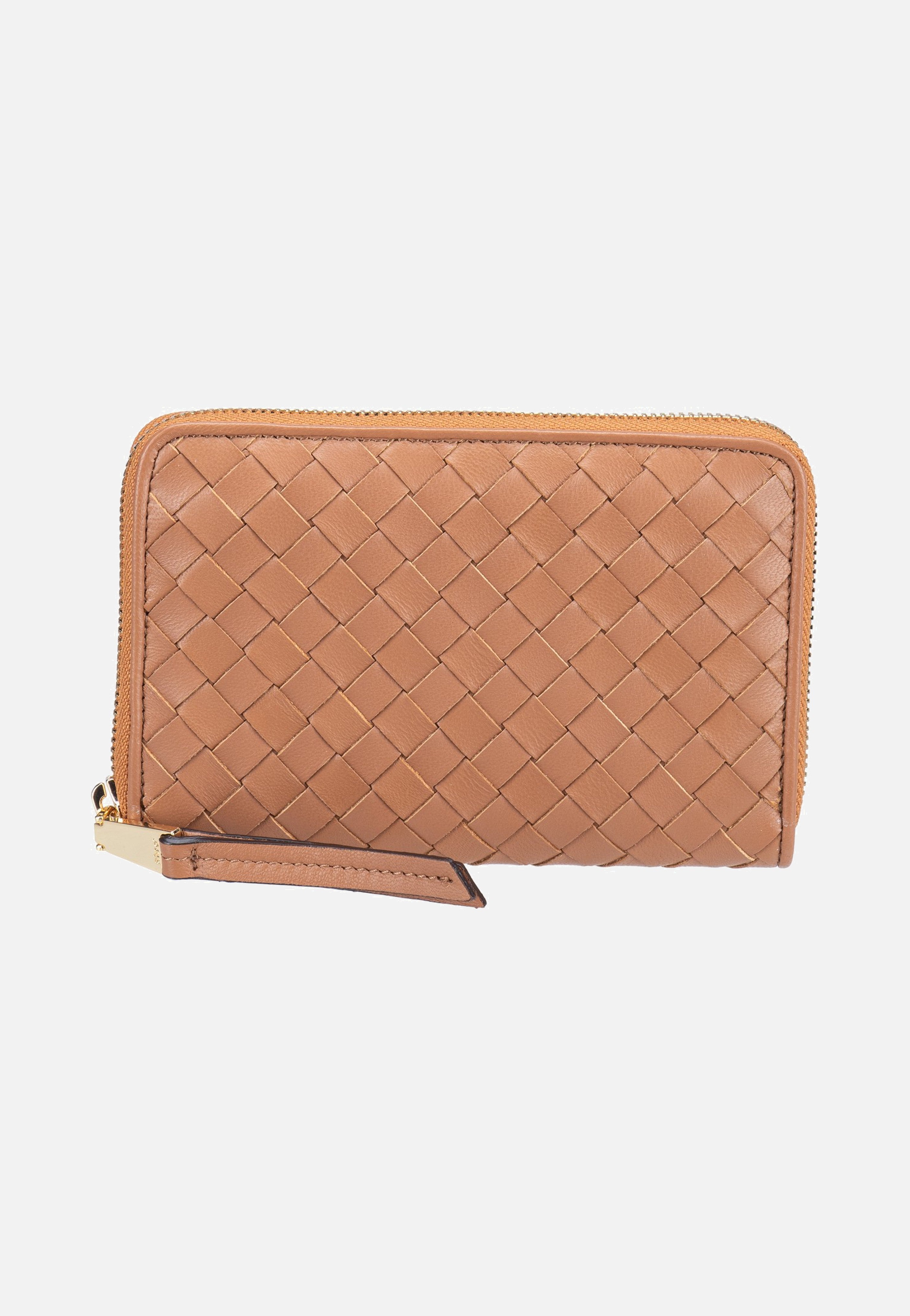 abro Piuma Weaving Wallet Cuoio Portemonnaie
