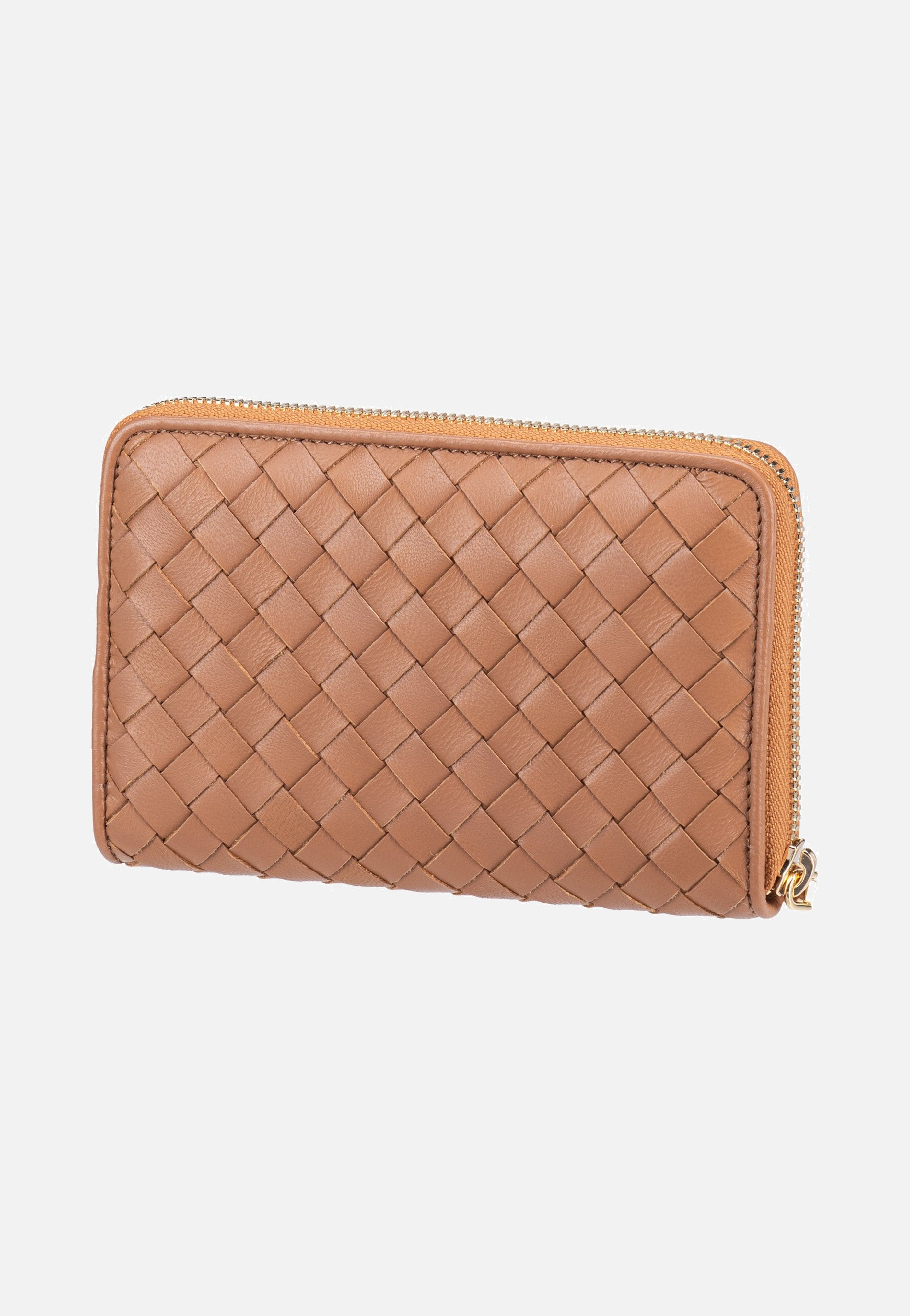abro Piuma Weaving Wallet Cuoio Portemonnaie