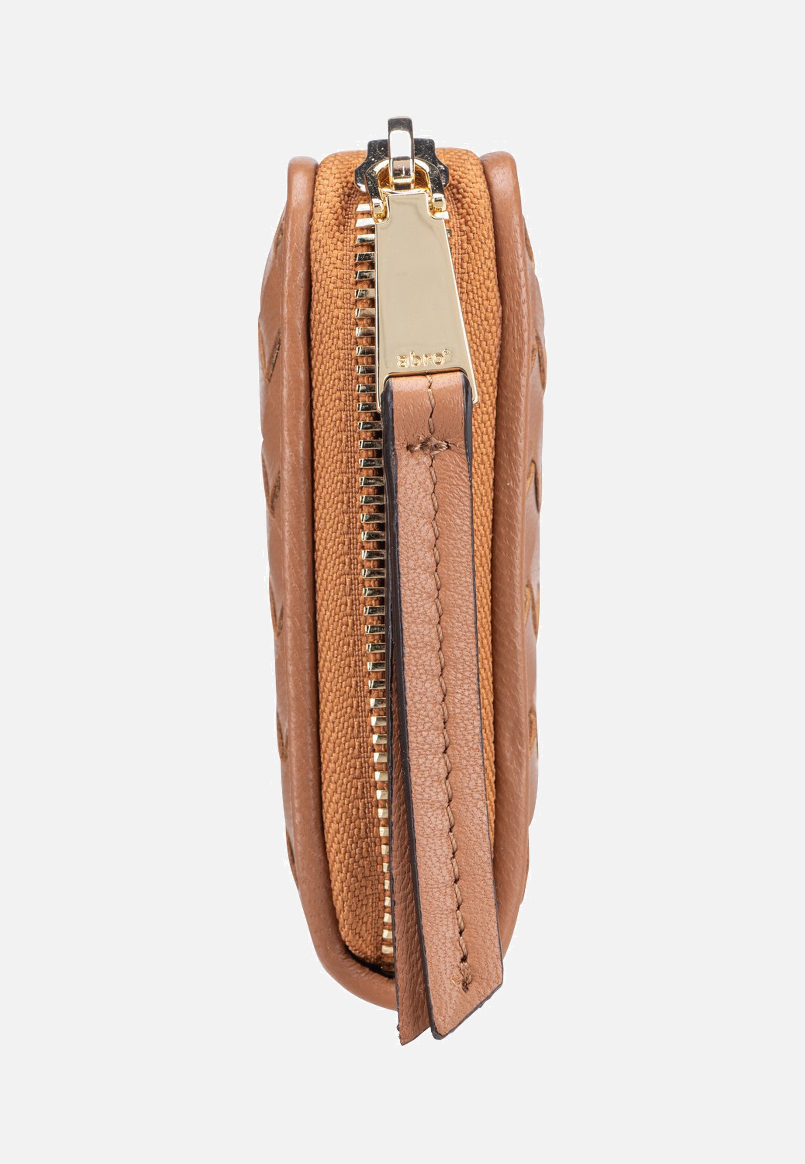 abro Piuma Weaving Wallet Cuoio Portemonnaie