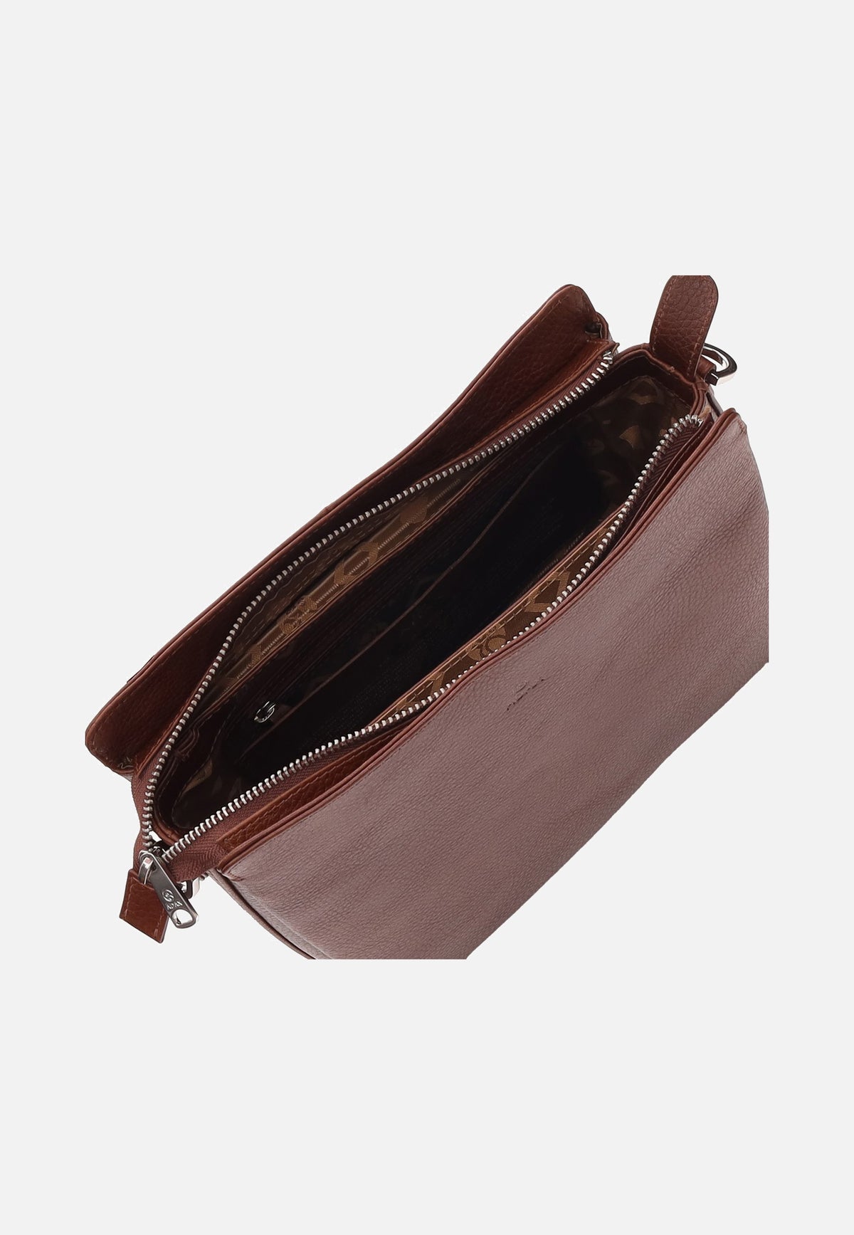 Adax Cormorano Ellinor Walnut Crossbody Bag