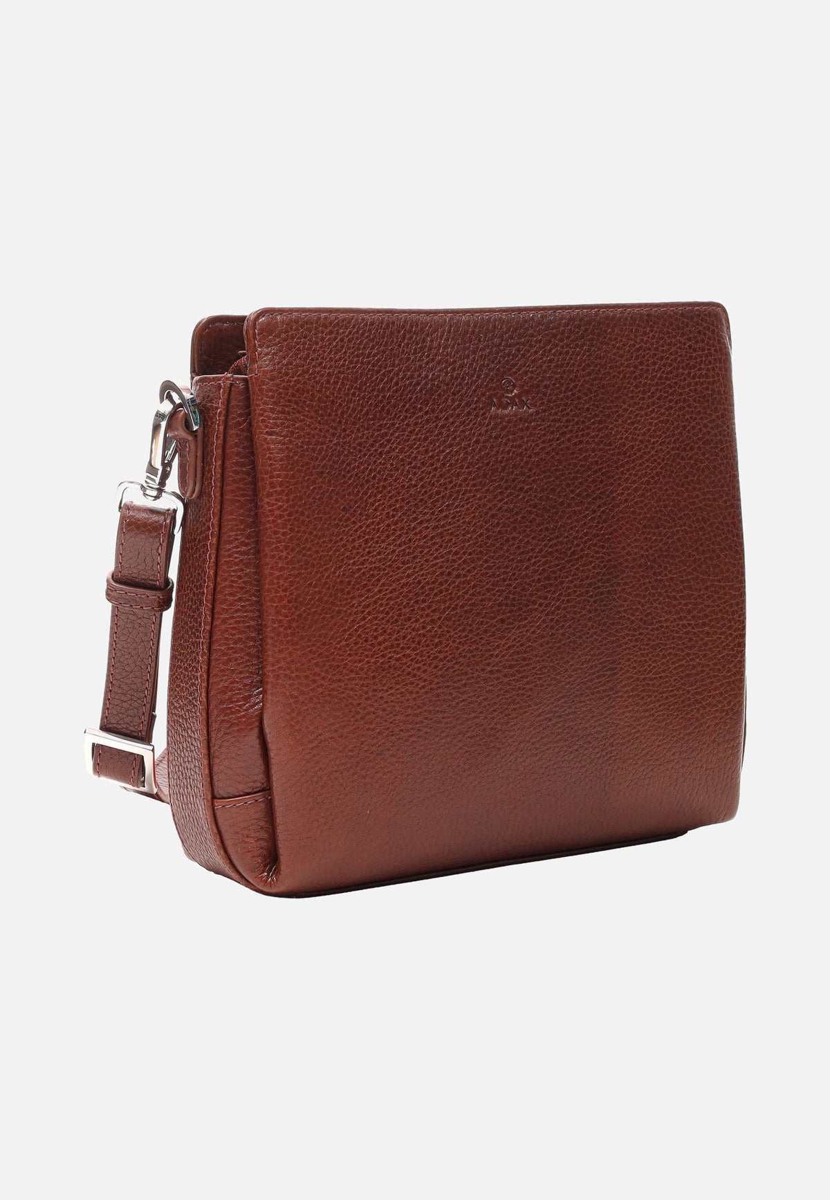 Adax Cormorano Sia Walnut Crossbody Bag