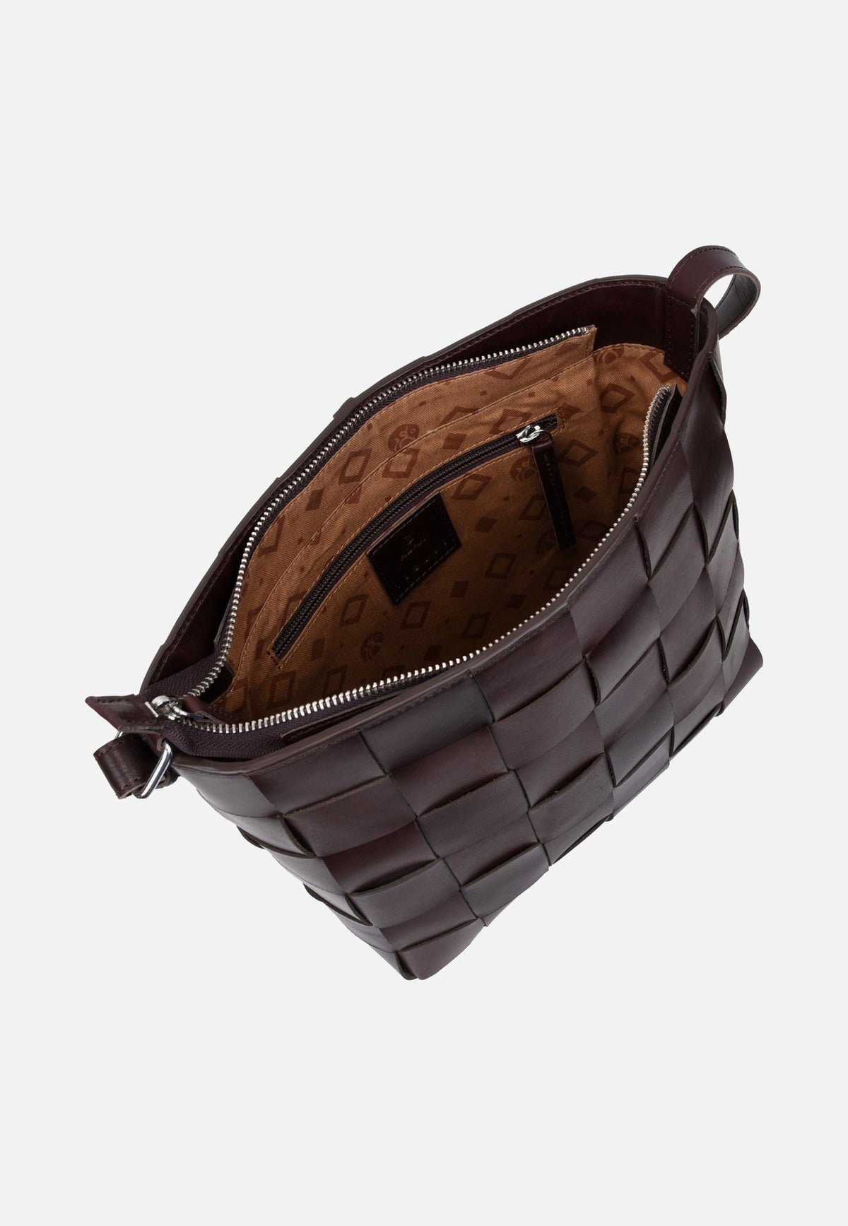 Adax Limona Marthe Dark Brown Hobo Bag