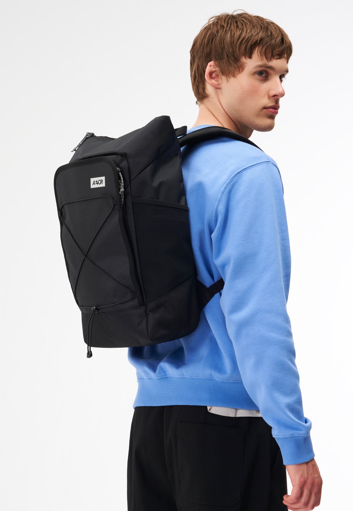 AEVOR Day Pack FLX Proof Black Rucksack