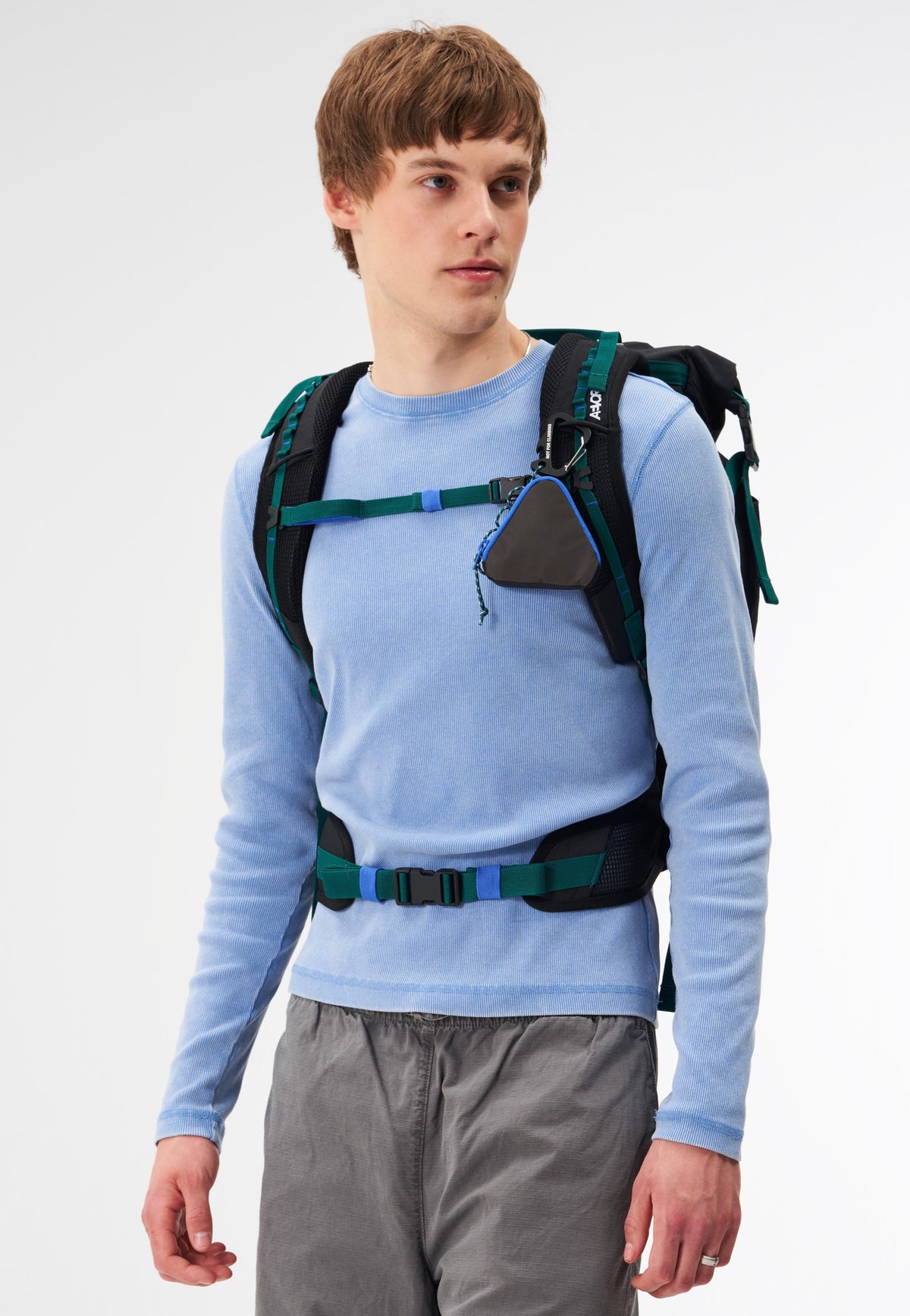 AEVOR Onigiri Charm Dual Dip Aqua Drift Tasche