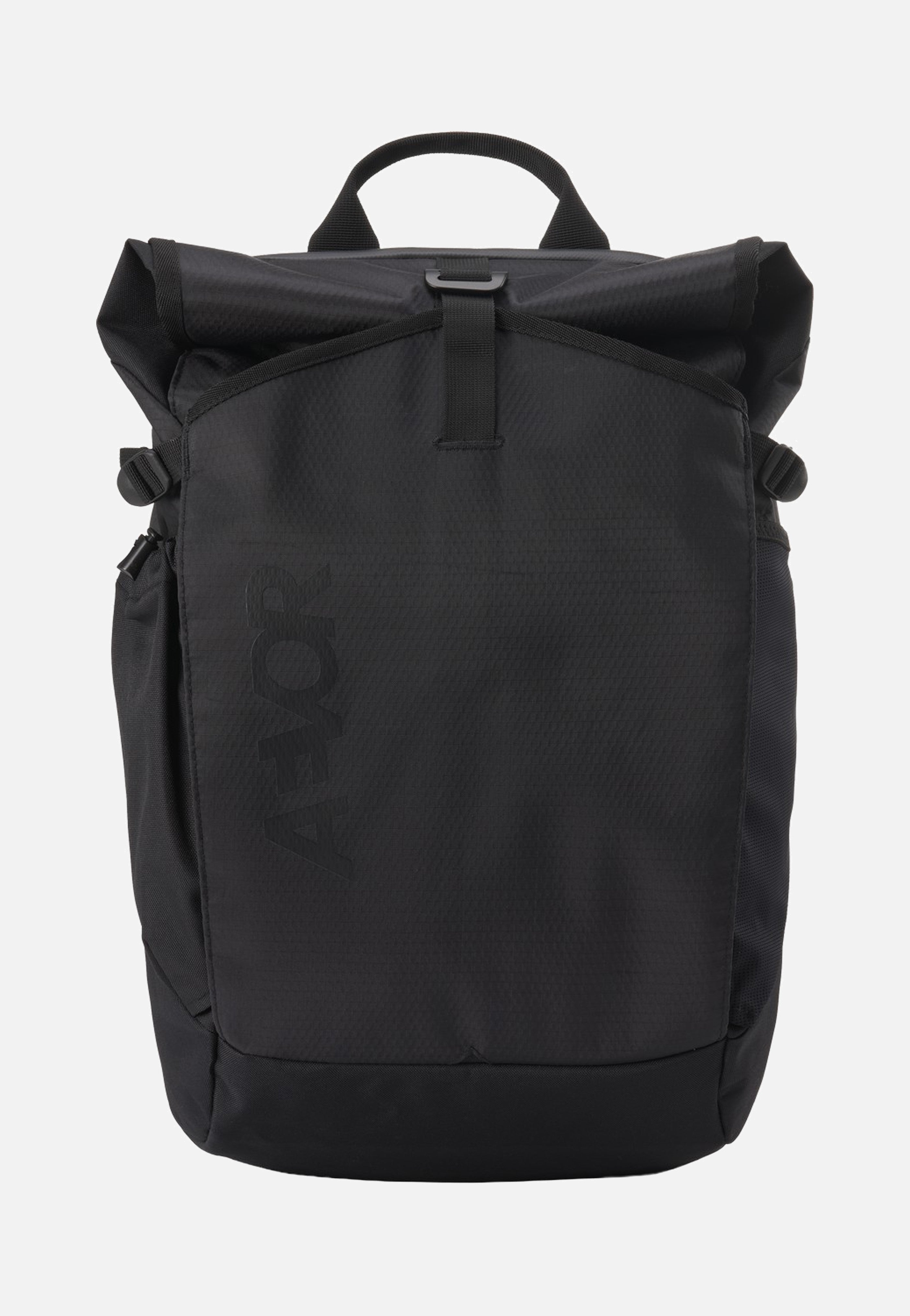 AEVOR Roll Pack Proof Black Rolltop Rucksack