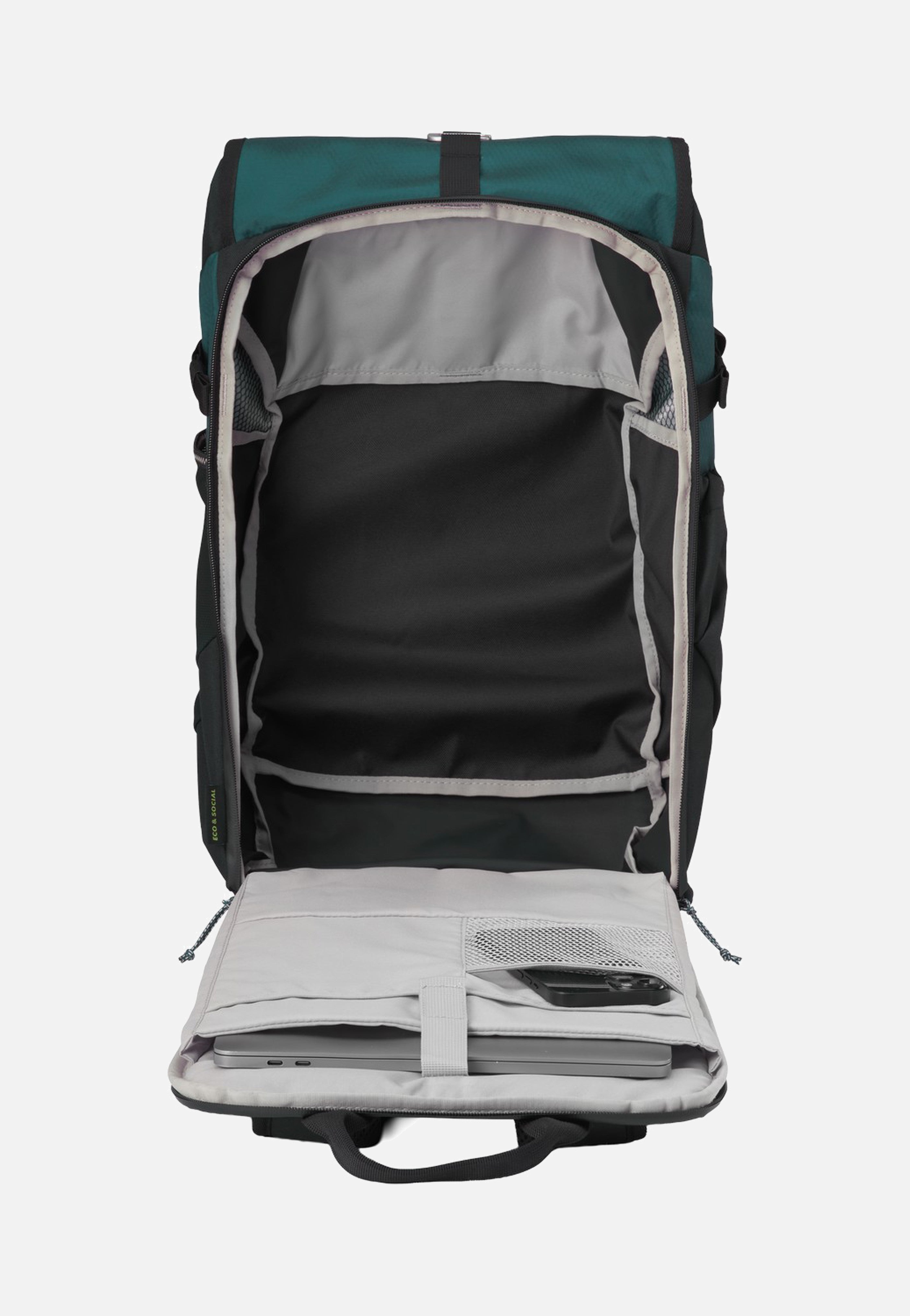 AEVOR Roll Pack Proof Evergreen Rolltop Rucksack