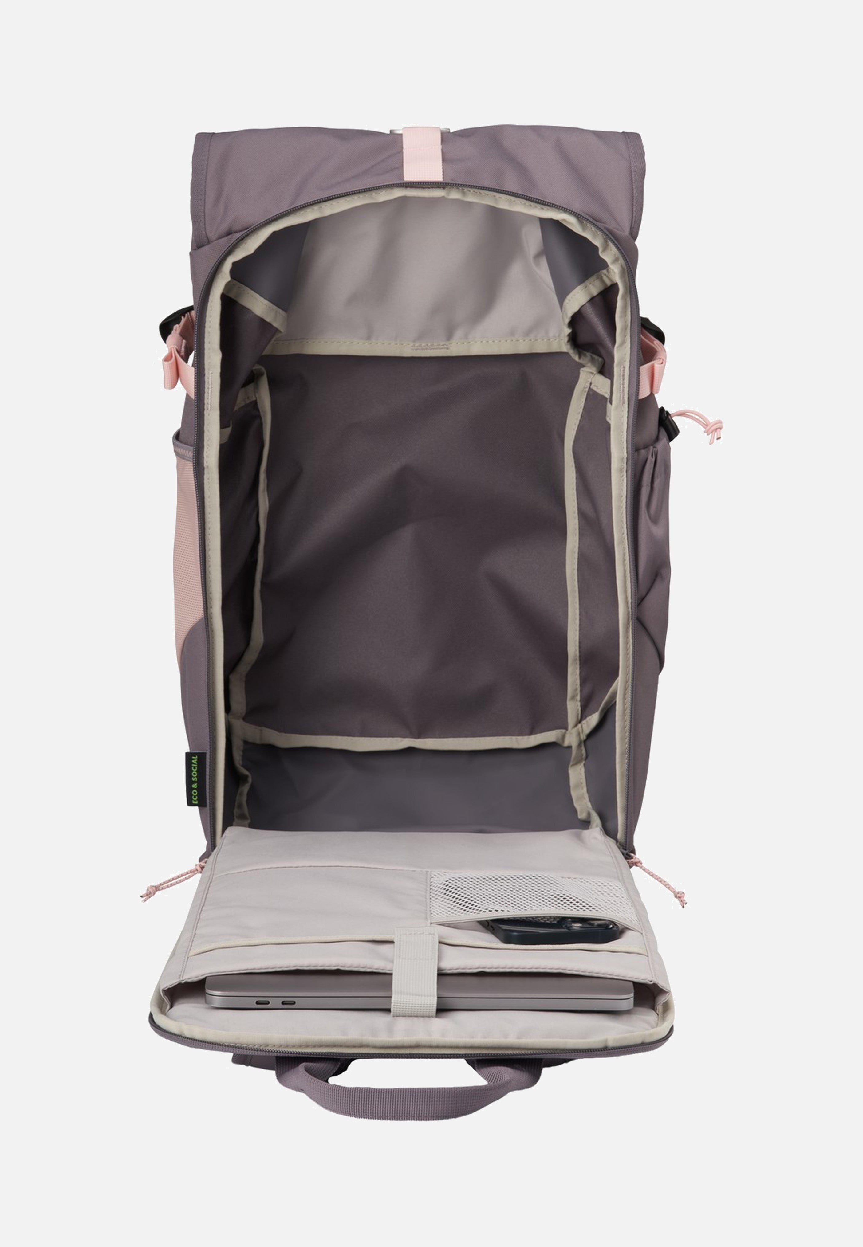 AEVOR Roll Pack Tropical Lily Rolltop Rucksack