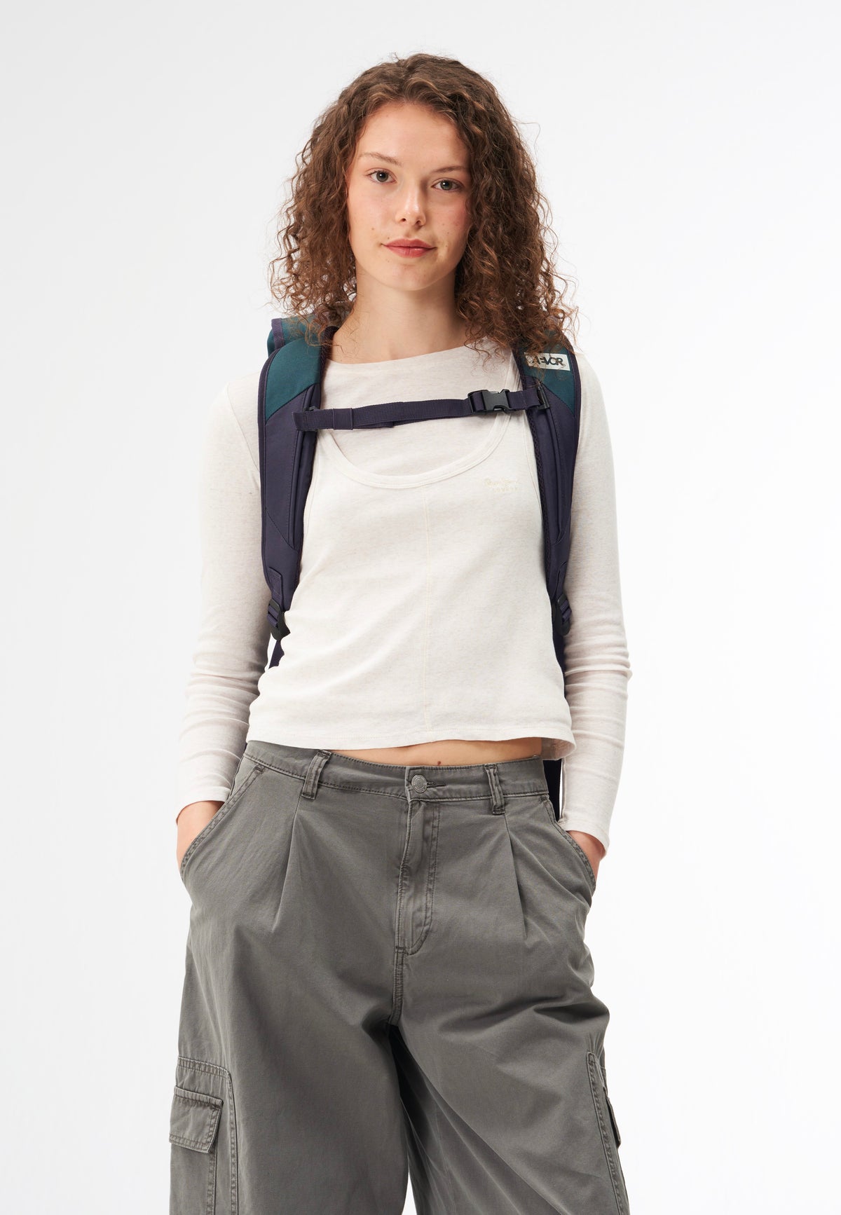 AEVOR Trip Pack Vintage Teal Rolltop Backpack