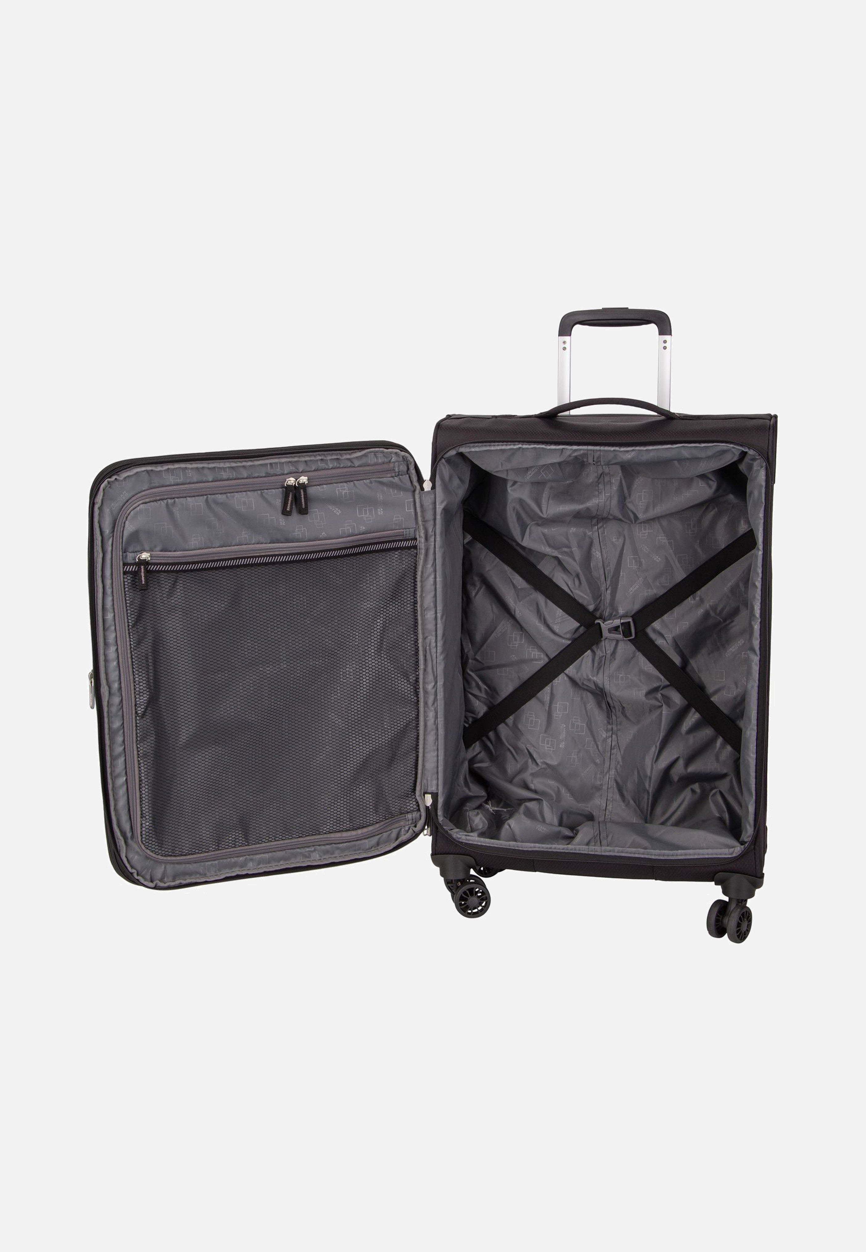American Tourister - Aerospin Spinner M Black - Suitcase | Neutral-Image