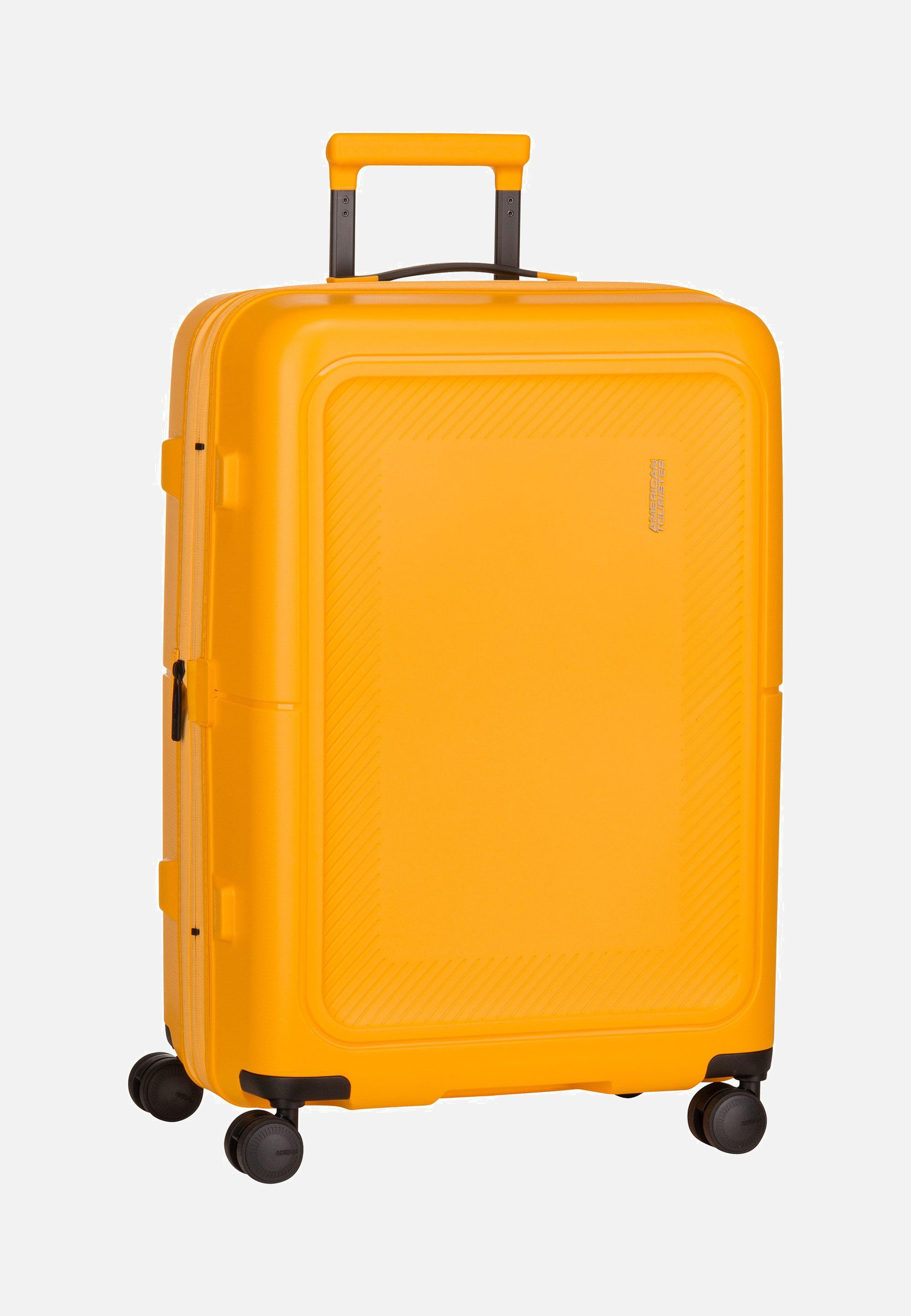 American Tourister Dashpop Spinner 67 EXP Golden Yellow Koffer