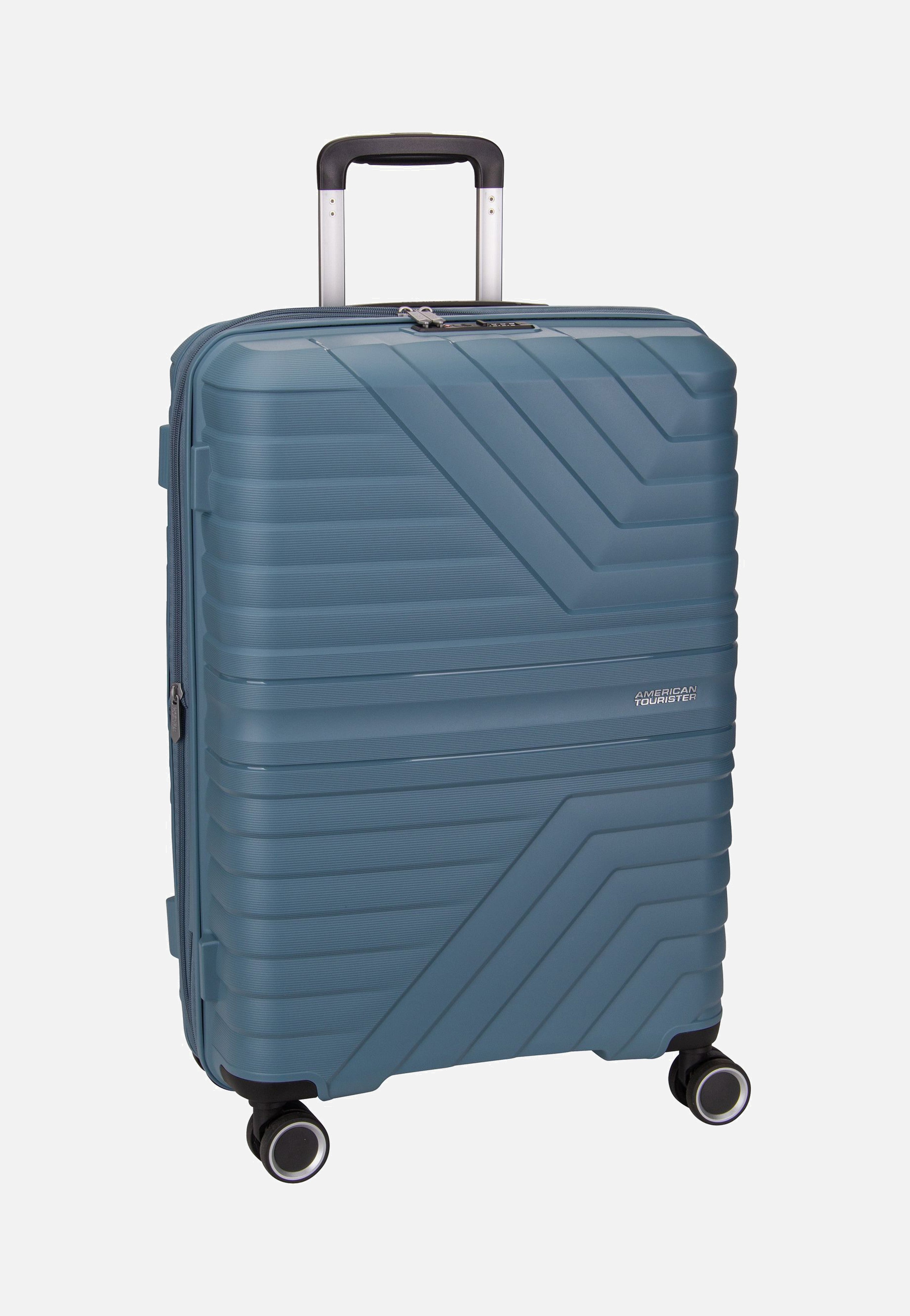 American Tourister - Flytwist Spinner 67 Storm Blue - Suitcase | Neutral-Image