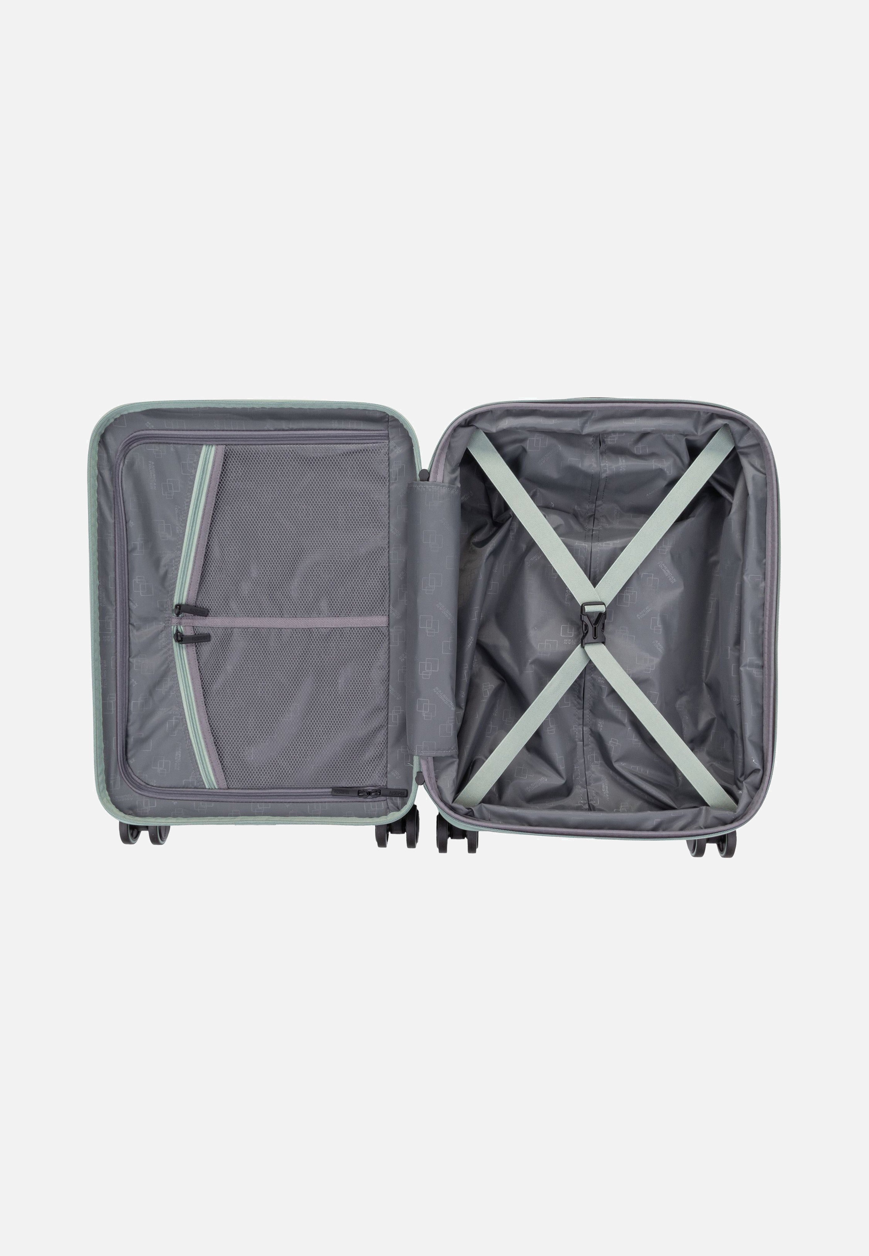 American Tourister - Novastream Spinner 55 EXP Smart Nomad Green - Suitcase | Neutral-Image