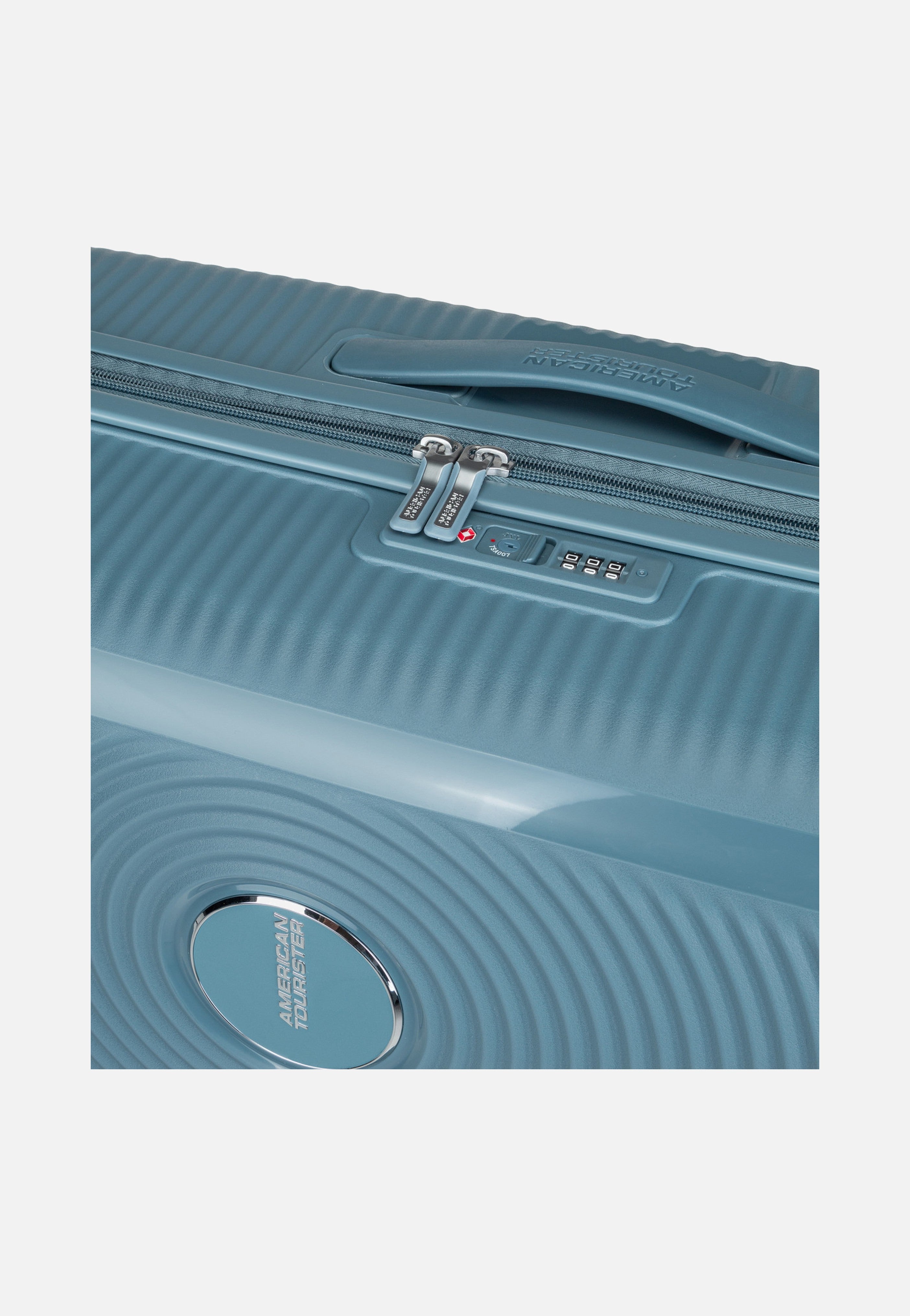 American Tourister - SoundBox Spinner 77 EXP Stone Blue - Suitcase | Neutral-Image