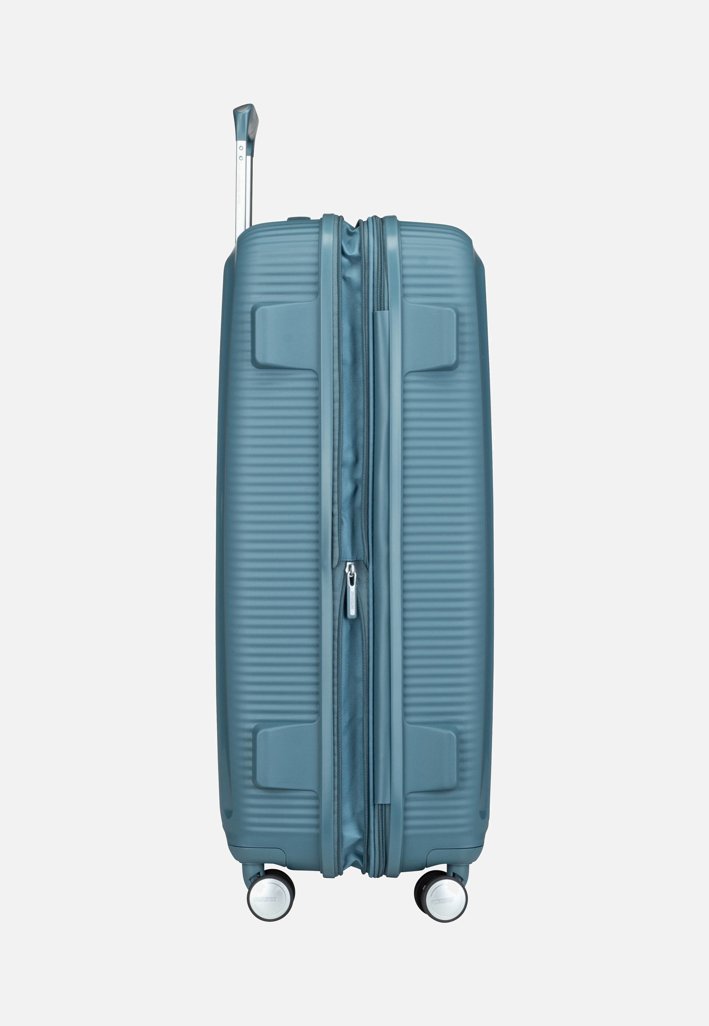 American Tourister - SoundBox Spinner 77 EXP Stone Blue - Suitcase | Neutral-Image