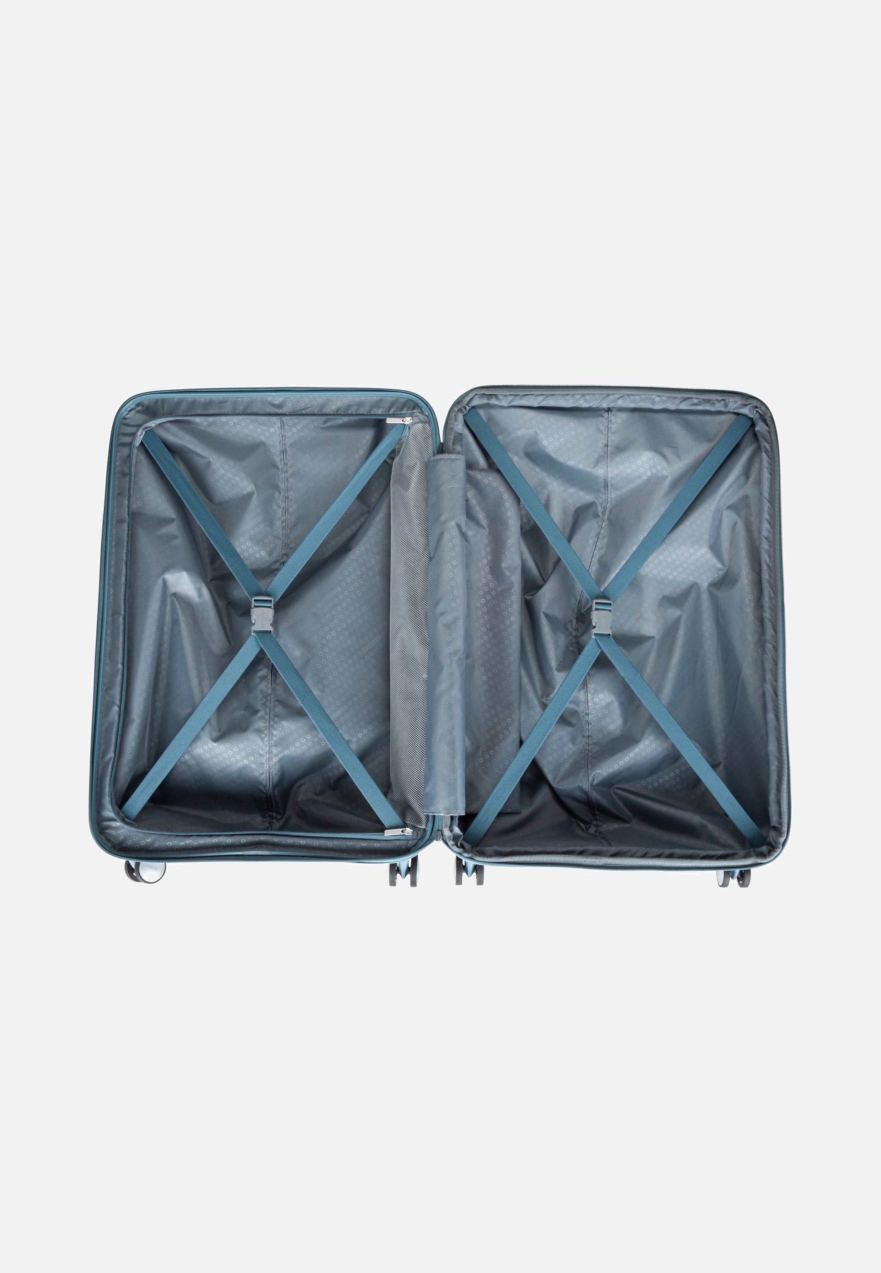 American Tourister - SoundBox Spinner 77 EXP Stone Blue - Suitcase | Neutral-Image