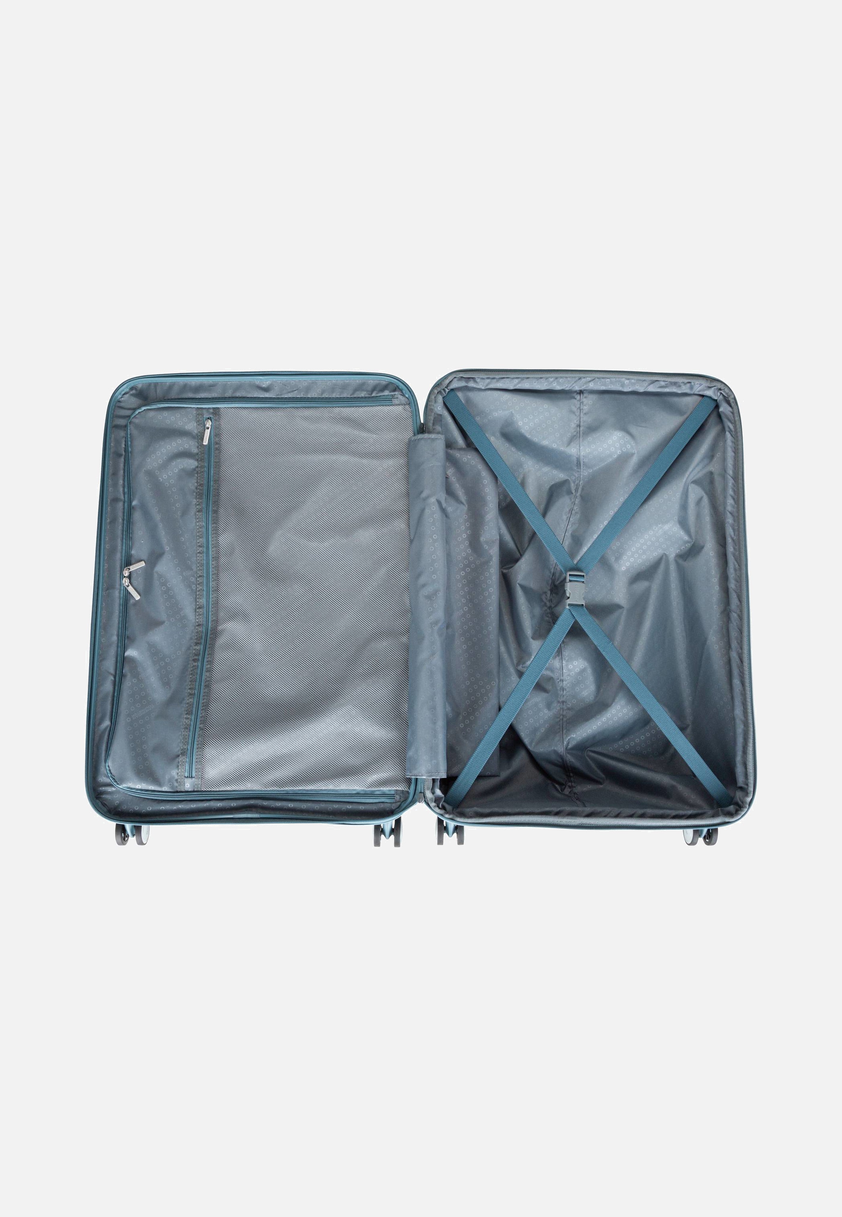 American Tourister - SoundBox Spinner 77 EXP Stone Blue - Suitcase | Neutral-Image