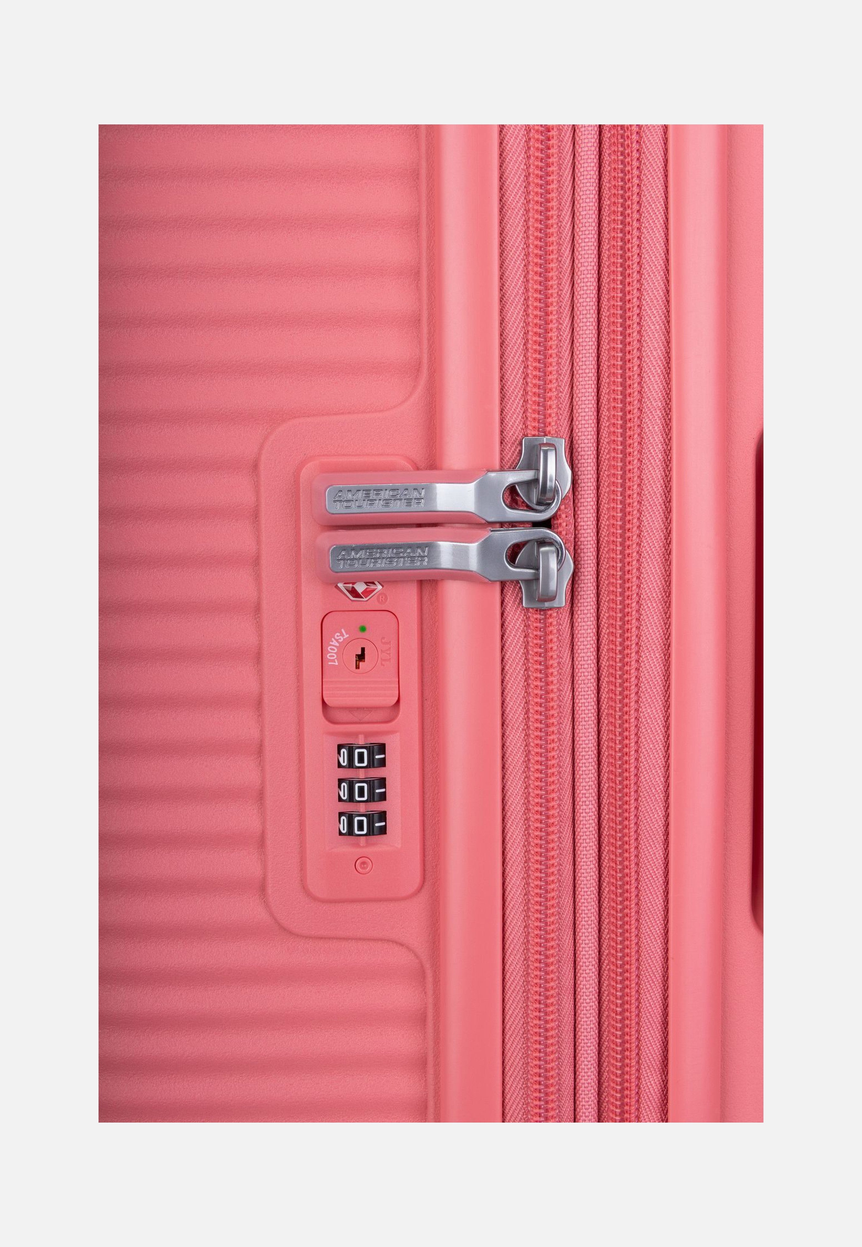 American Tourister - SoundBox Spinner 77 EXP Sun Kissed Coral - Suitcase | Neutral-Image