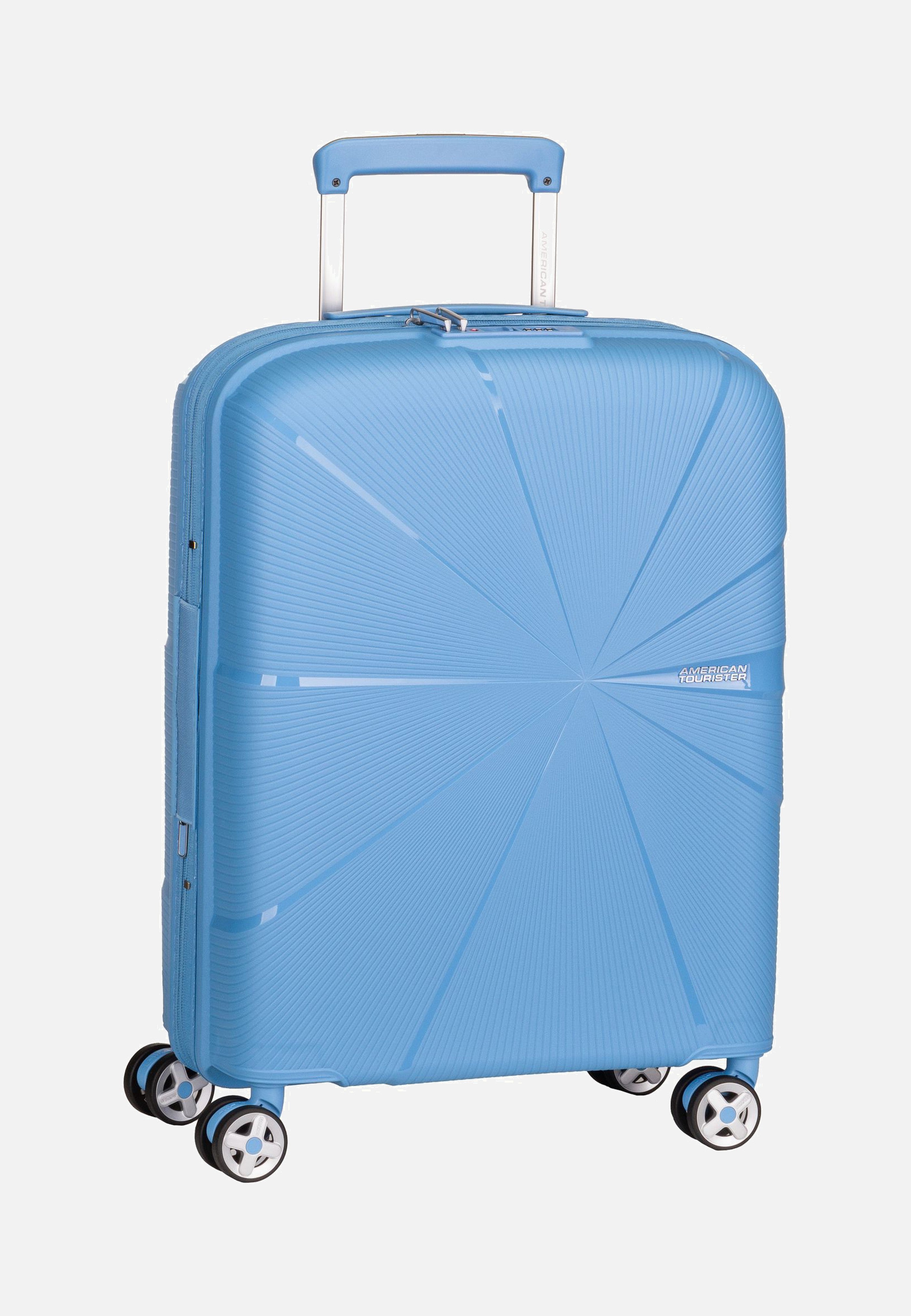American Tourister Starvibe Spinner 55 EXP Tranquil Blue Koffer
