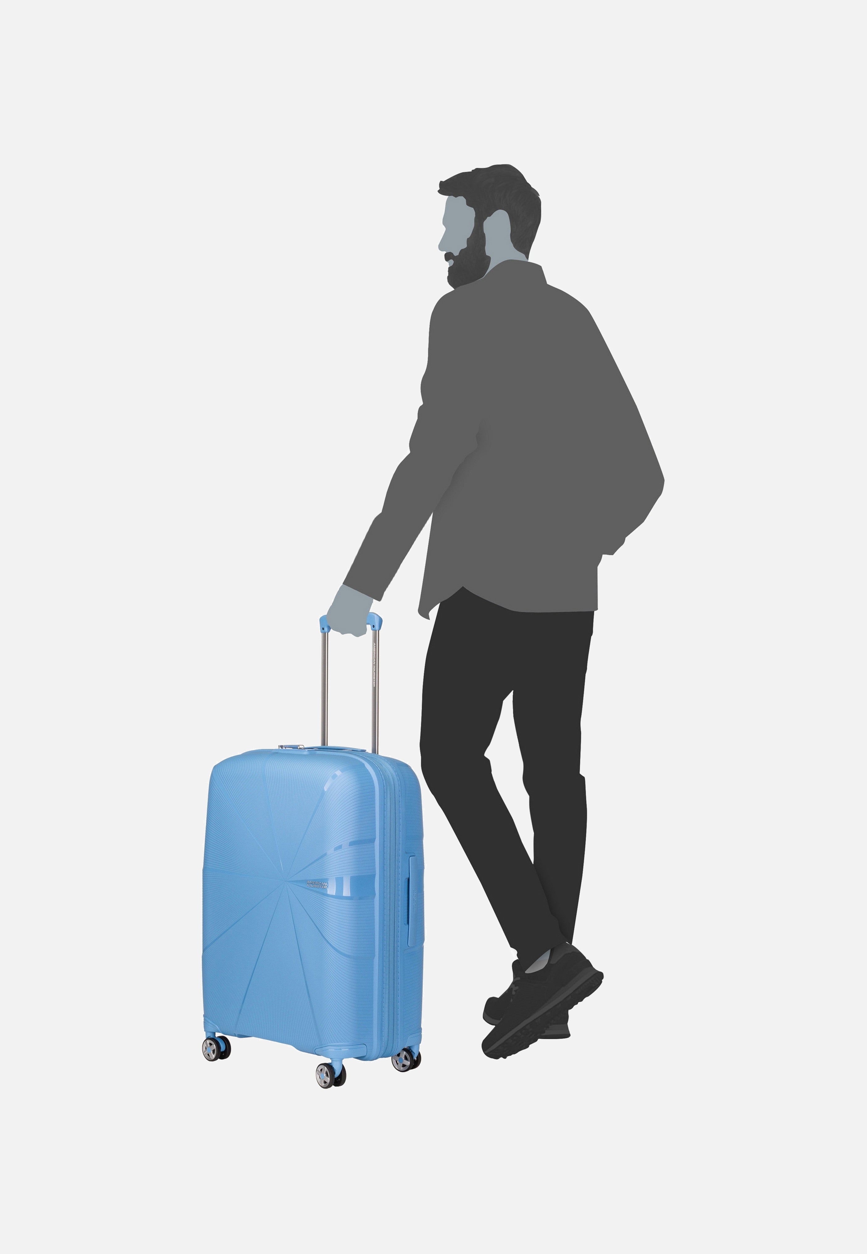 American Tourister - Starvibe Spinner 67 EXP Tranquil Blue - Suitcase | Neutral-Image