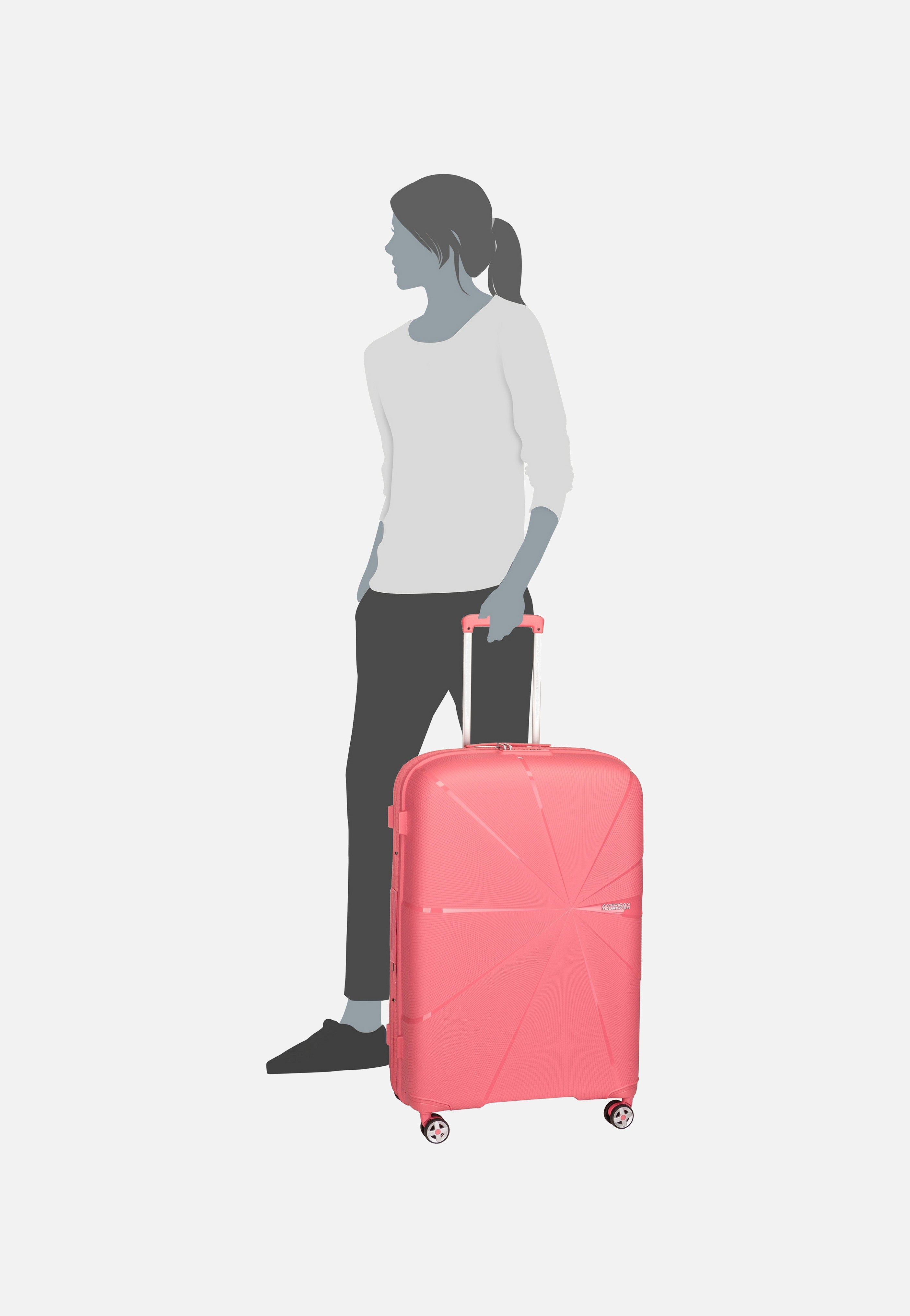 American Tourister - Starvibe Spinner 77 EXP Sun Kissed Coral - Suitcase | Neutral-Image