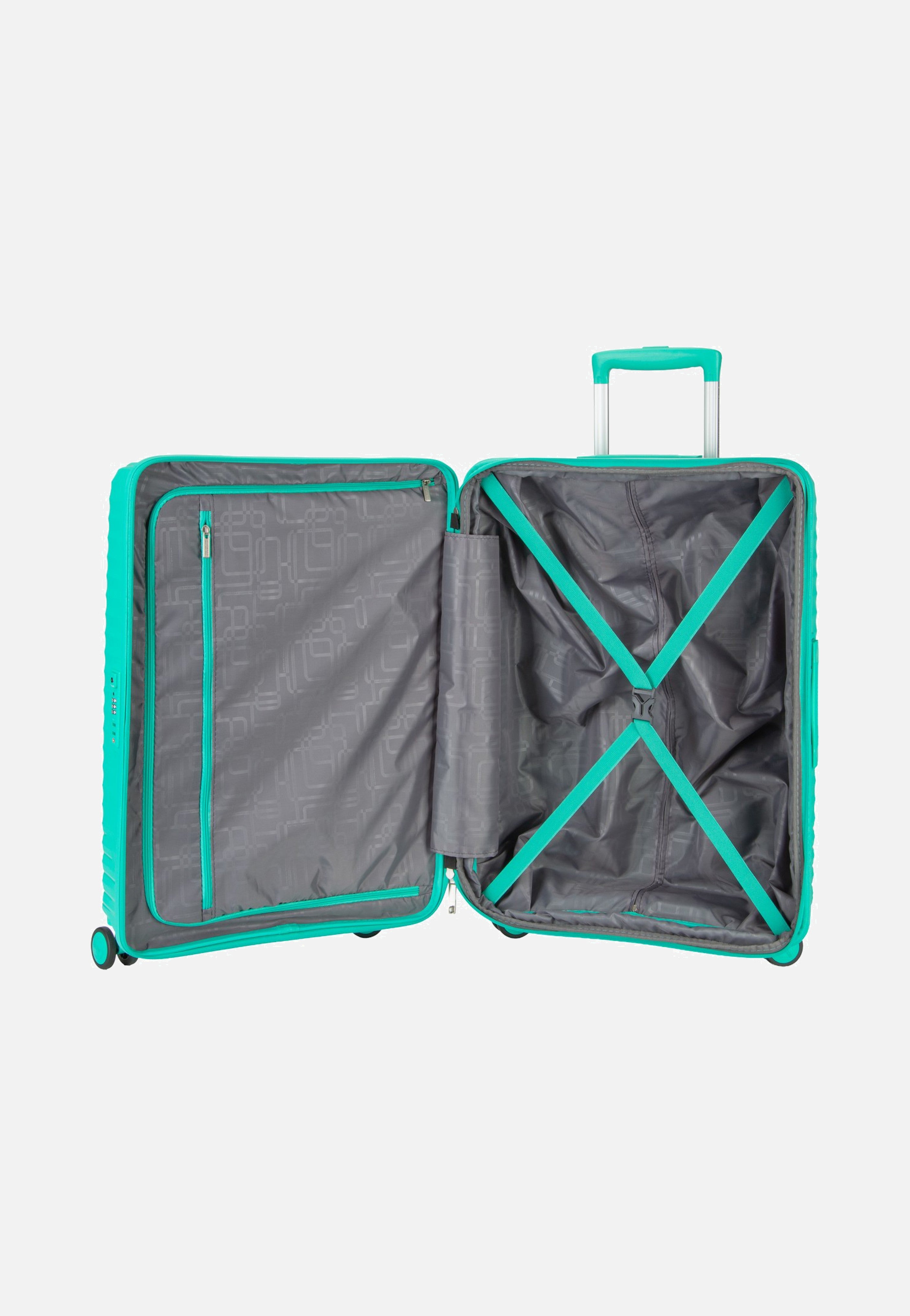 American Tourister Diablast Spinner 68/25 Exp Cyber Aqua Koffer