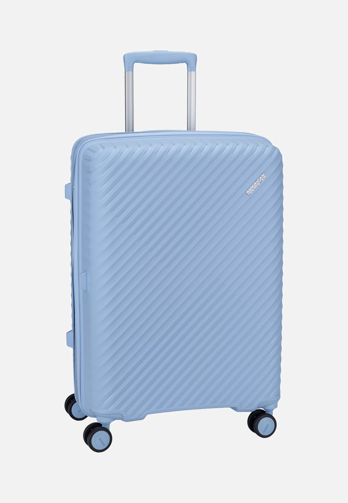American Tourister Diablast Spinner 68/25 Exp TSA Glacier Blue Koffer