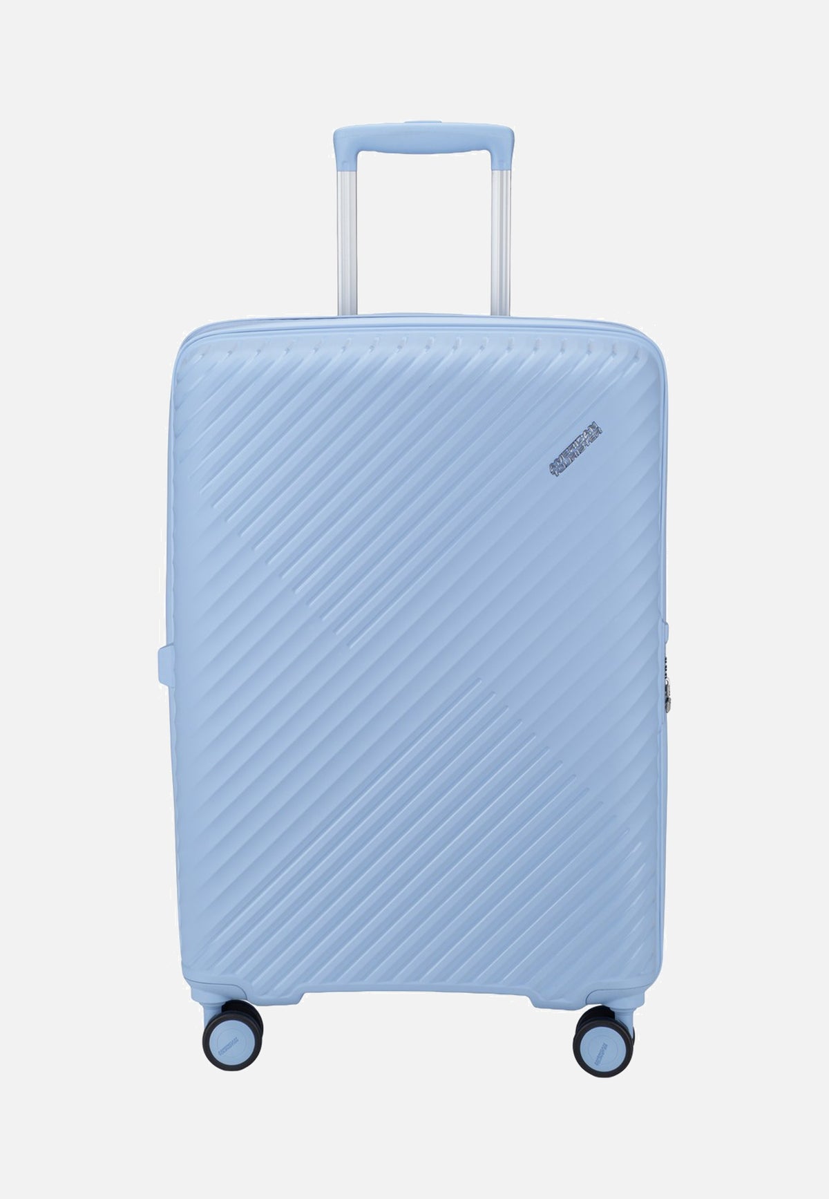 American Tourister Diablast Spinner 68/25 Exp TSA Glacier Blue Koffer