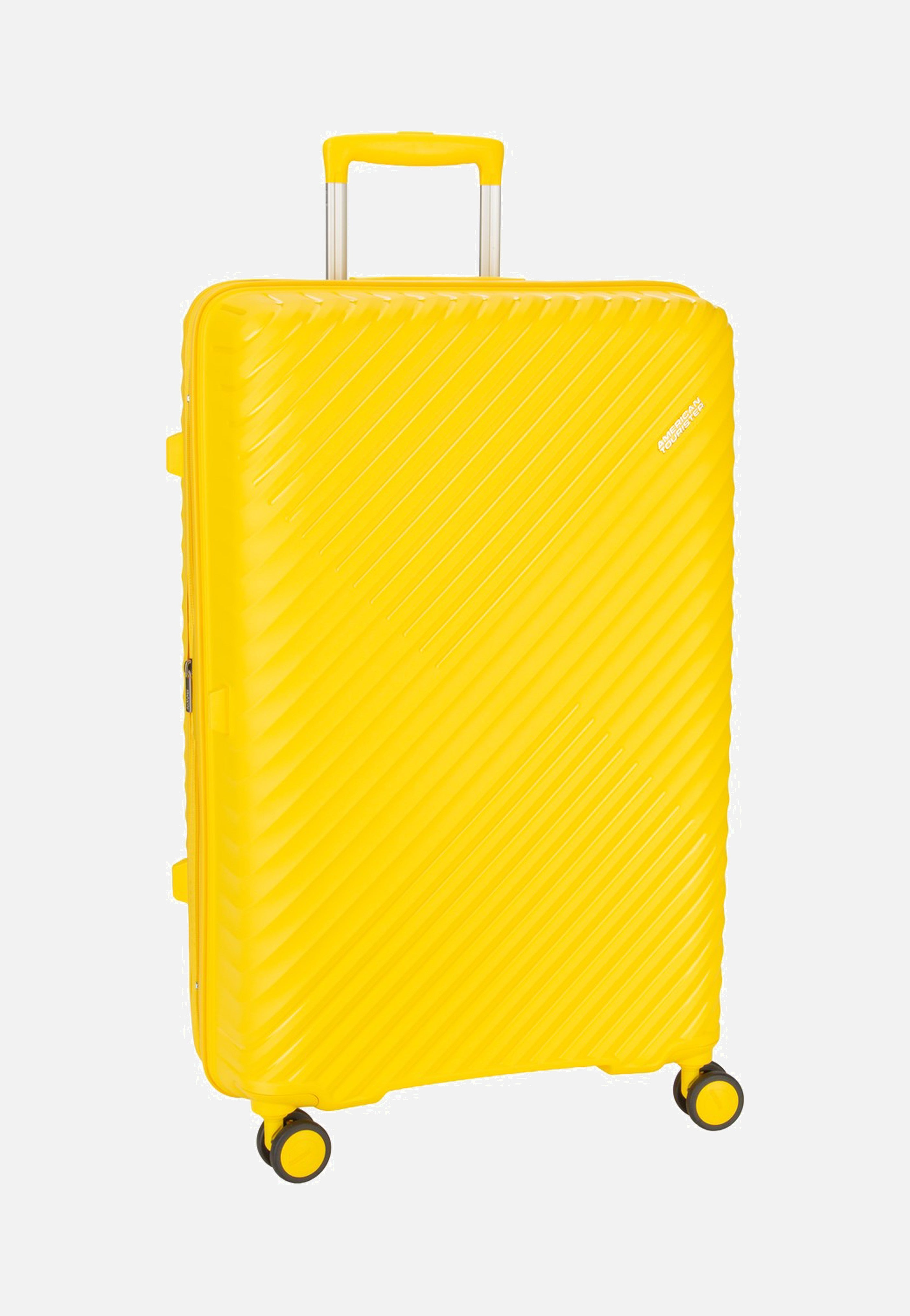 American Tourister Diablast Spinner 77/28 Exp Digital Yellow Koffer