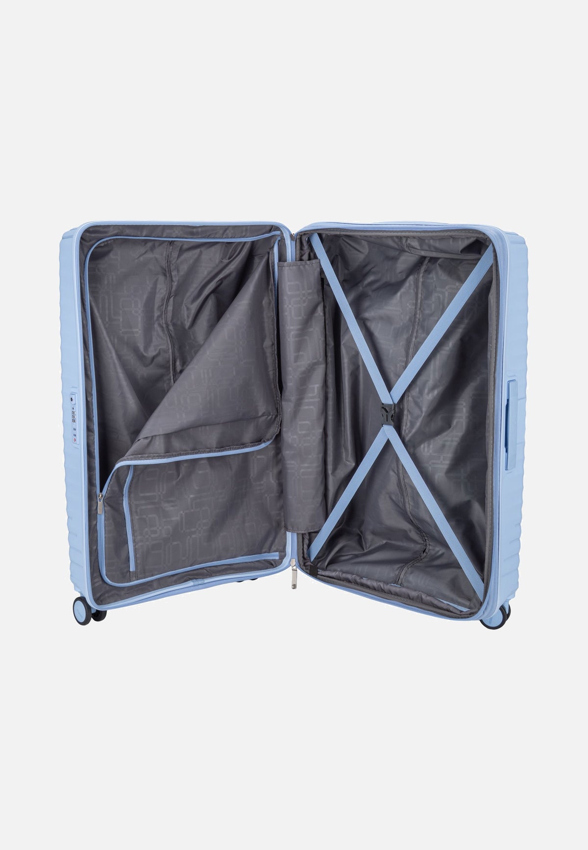 American Tourister Diablast Spinner 78/29 Exp TSA Glacier Blue Koffer