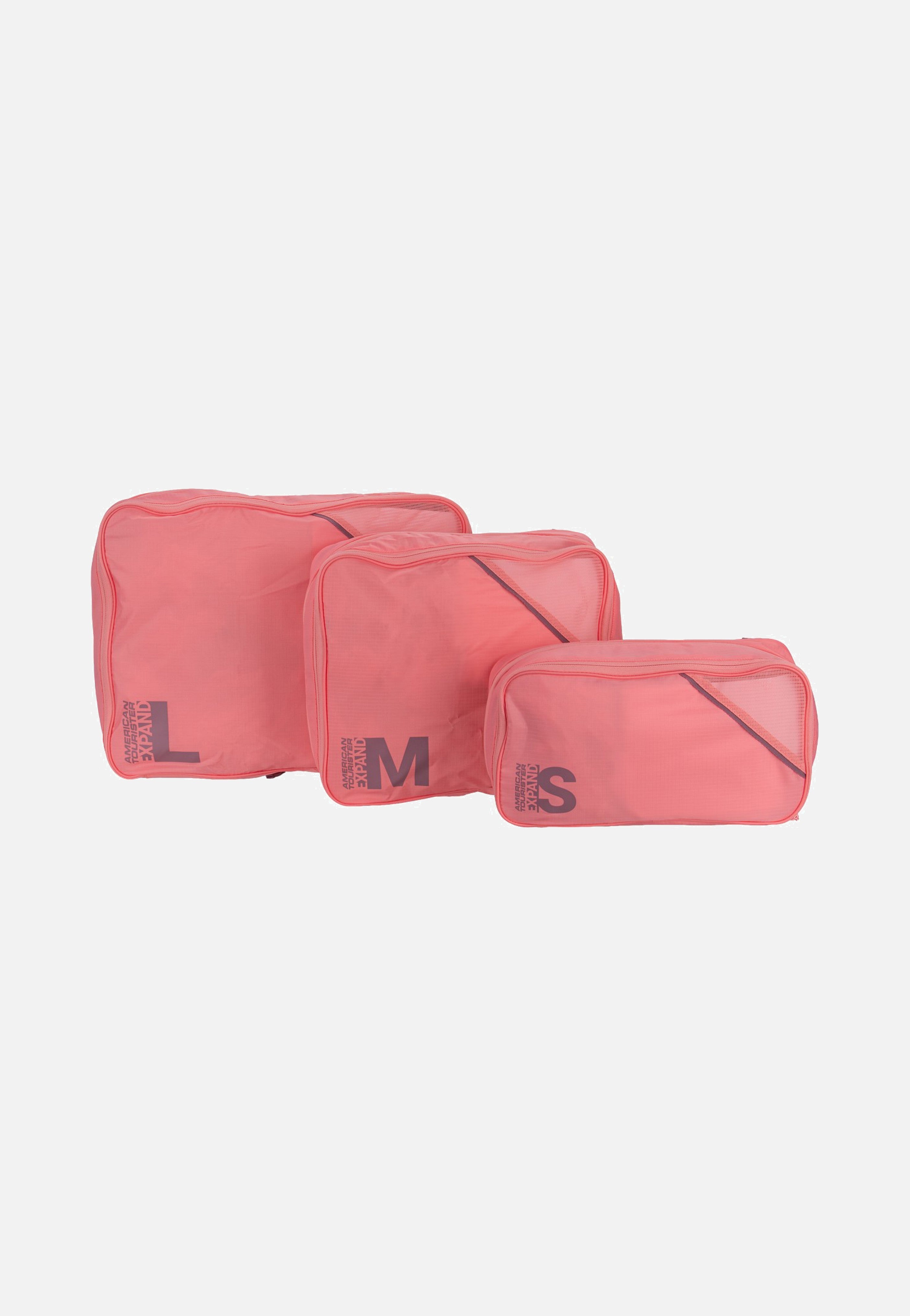 American Tourister Packing Cubes S/M/L Pink/Mauve Packing Cubes