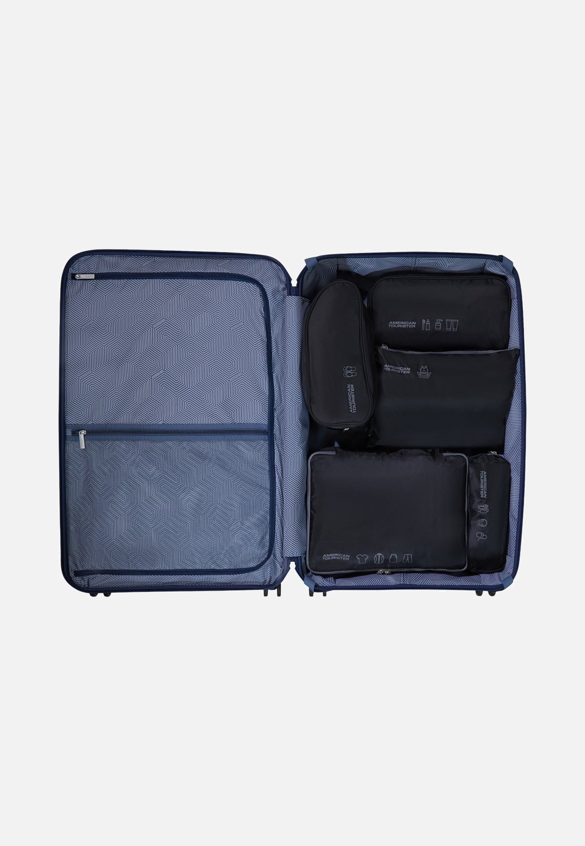 American Tourister Packing Organizers 5Pcs Black/Grey Packing Organizers