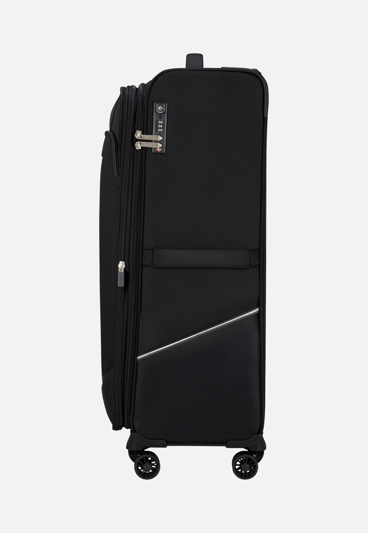 American Tourister Summerride Spinner L Exp TSA Black Koffer