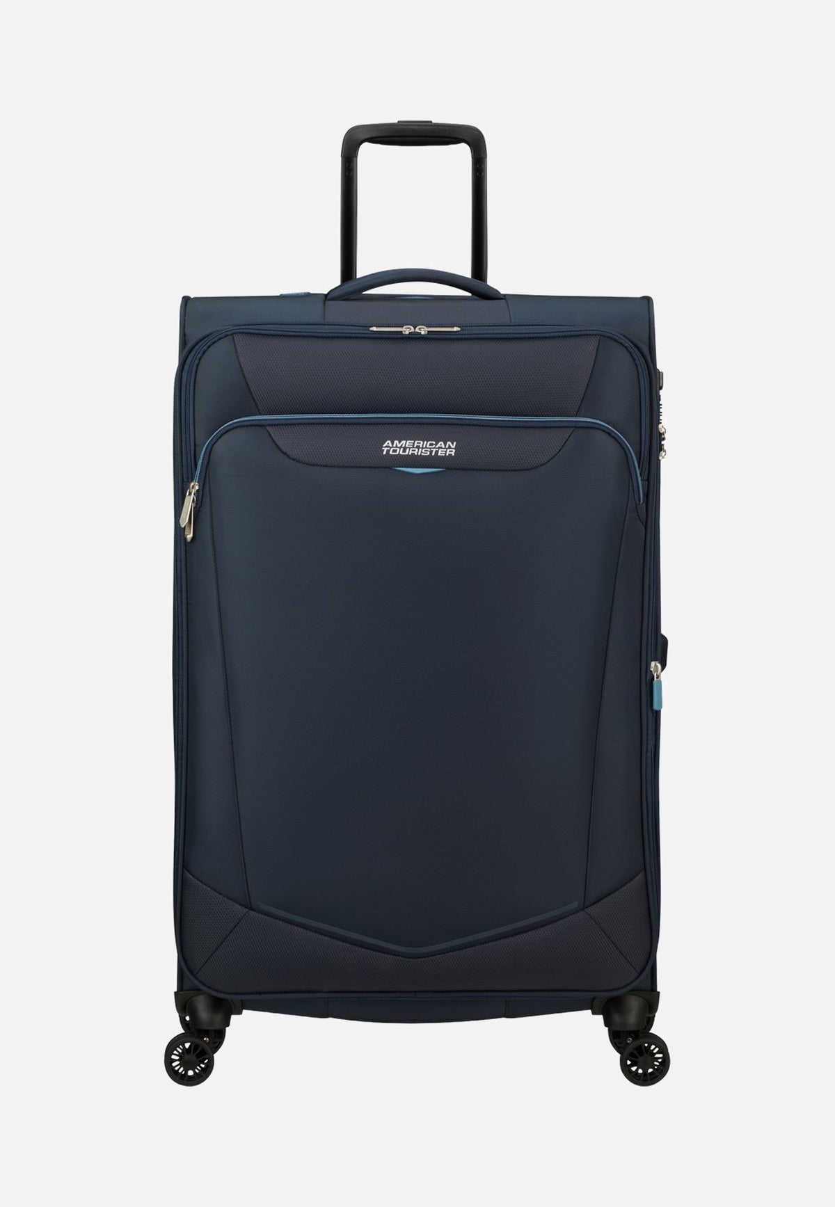 American Tourister Summerride Spinner L Exp TSA Navy Koffer