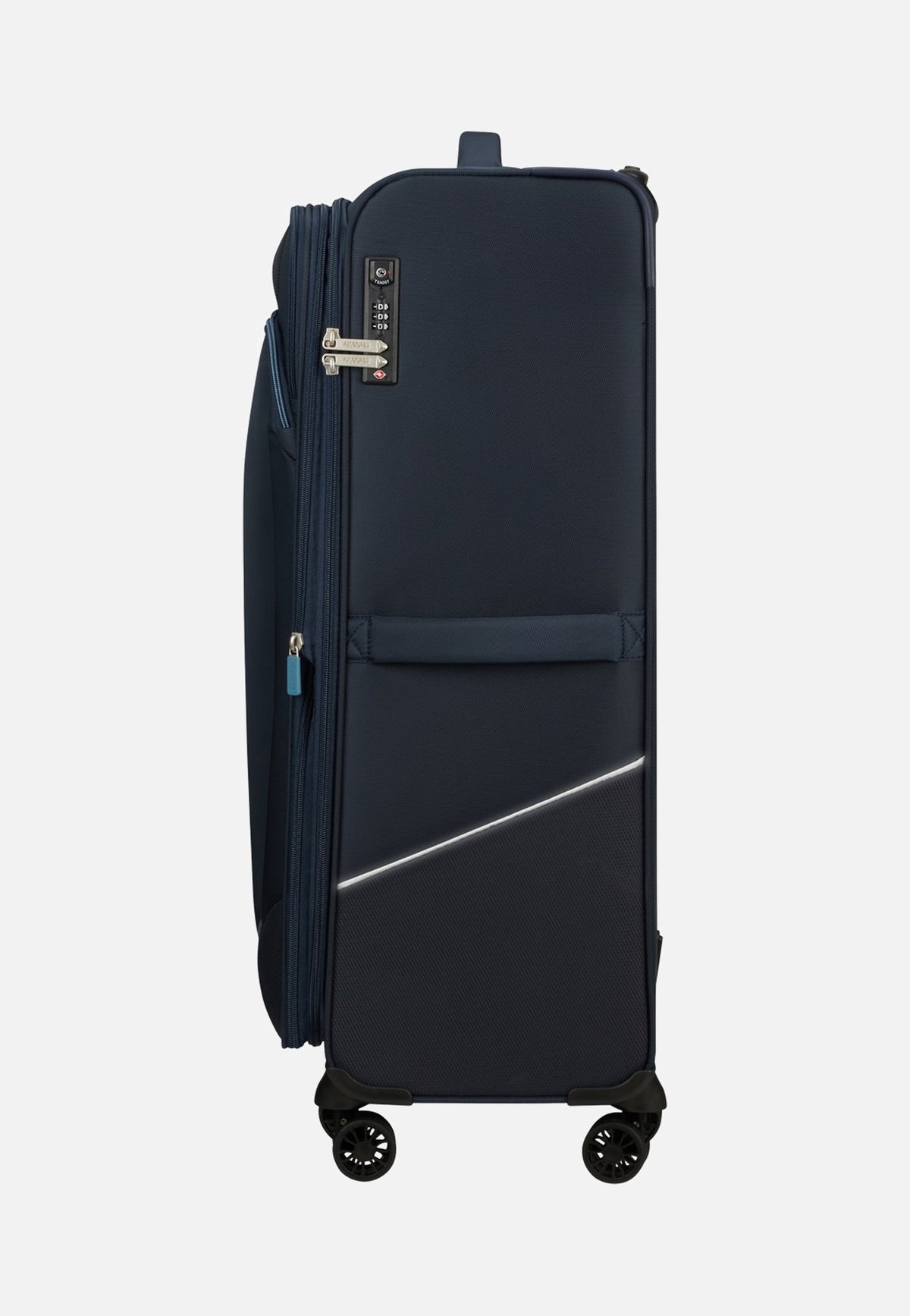 American Tourister Summerride Spinner L Exp TSA Navy Koffer