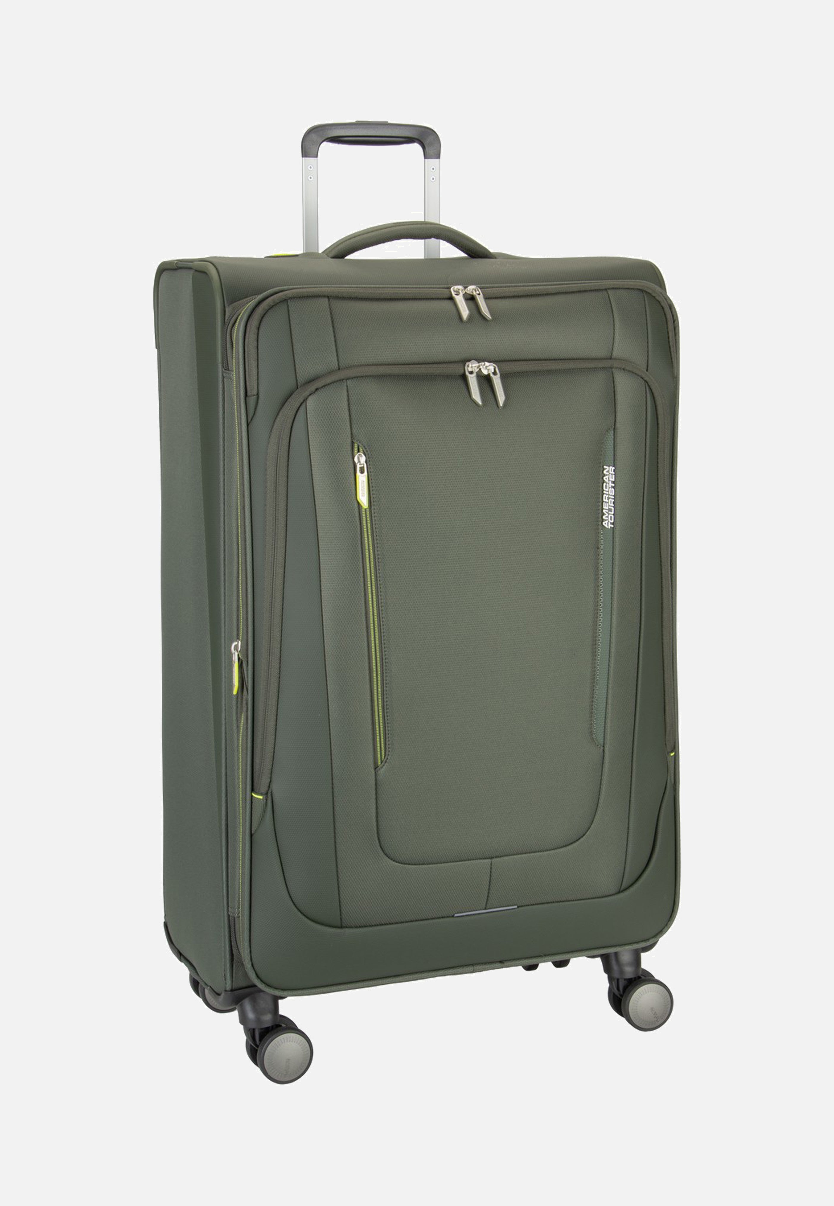 American Tourister - Wanderlite Spinner L Exp Dark Khaki - Suitcase | Neutral-Image