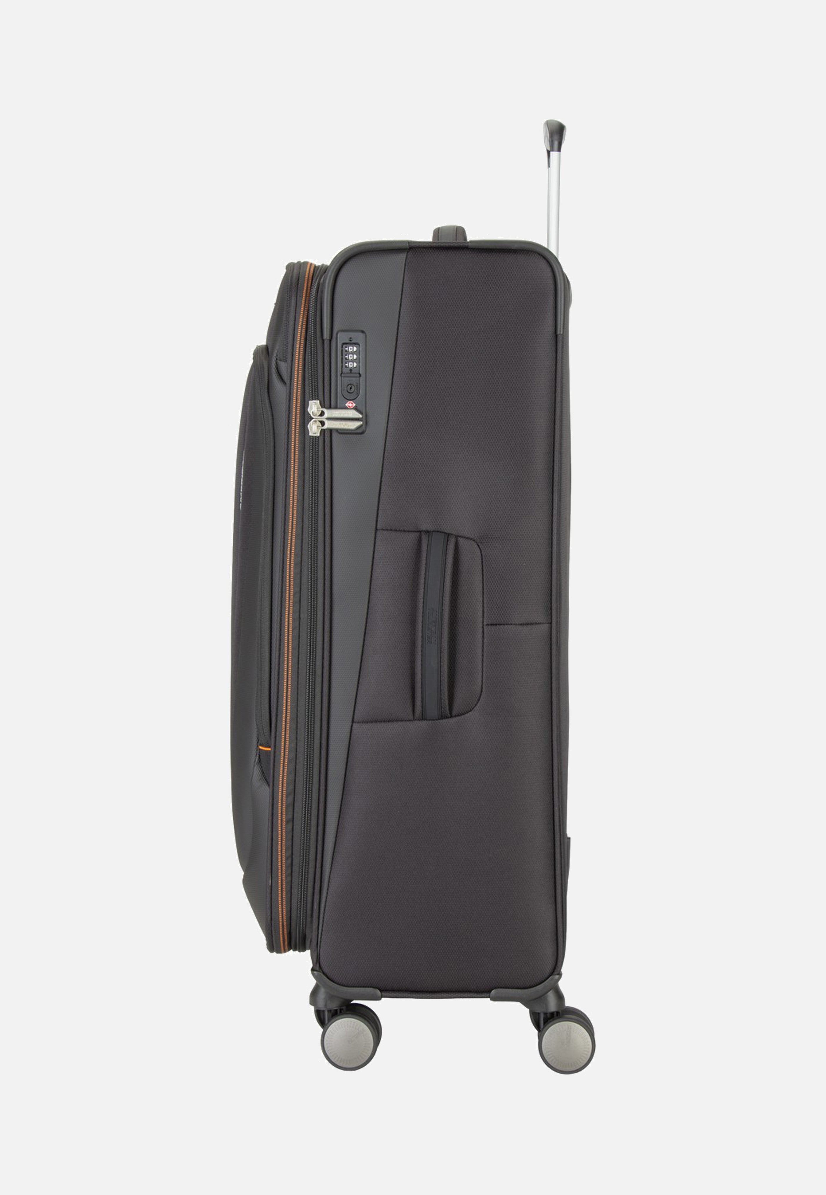 American Tourister Wanderlite Spinner L Exp Shadow Black Koffer