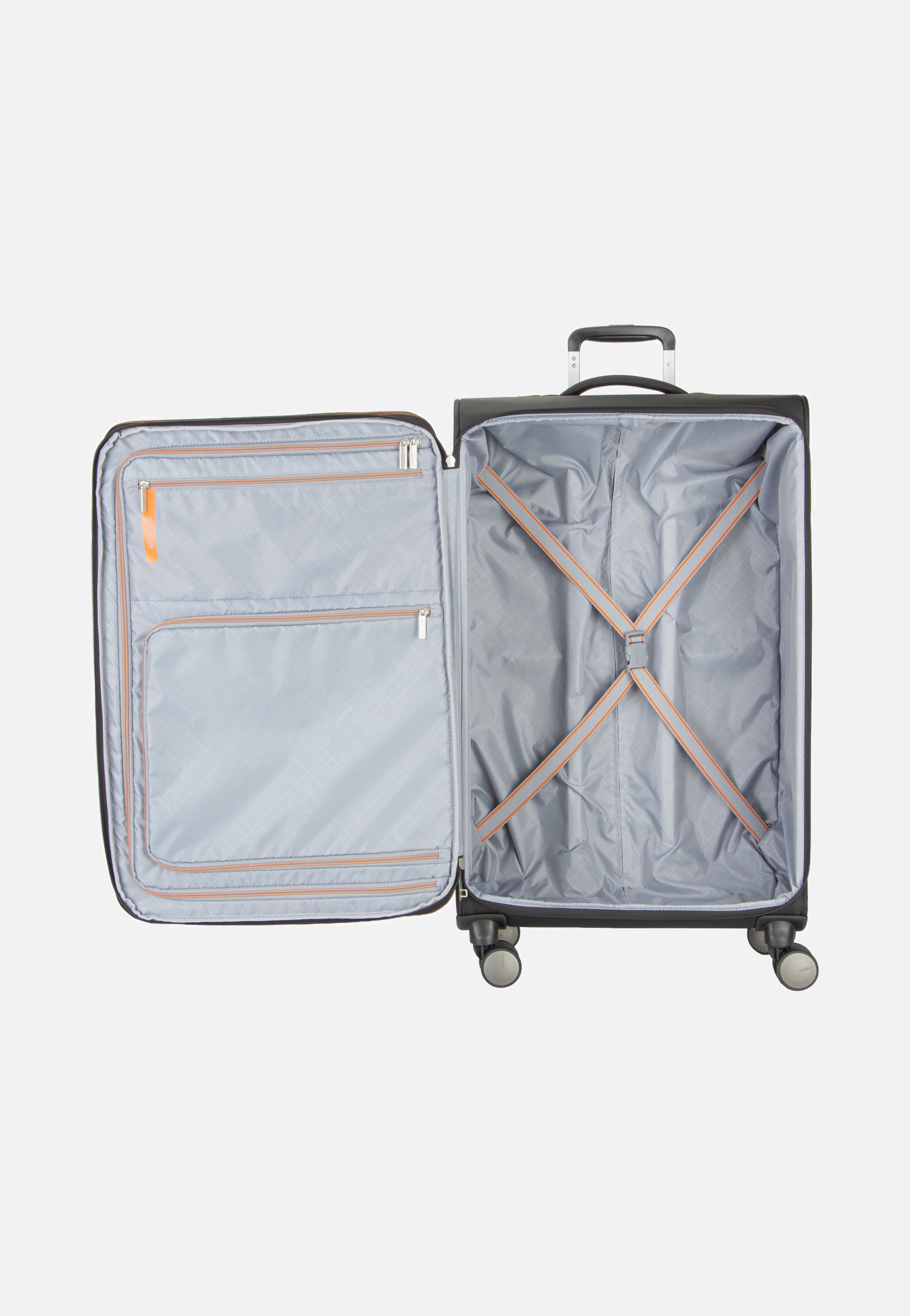 American Tourister Wanderlite Spinner L Exp Shadow Black Koffer
