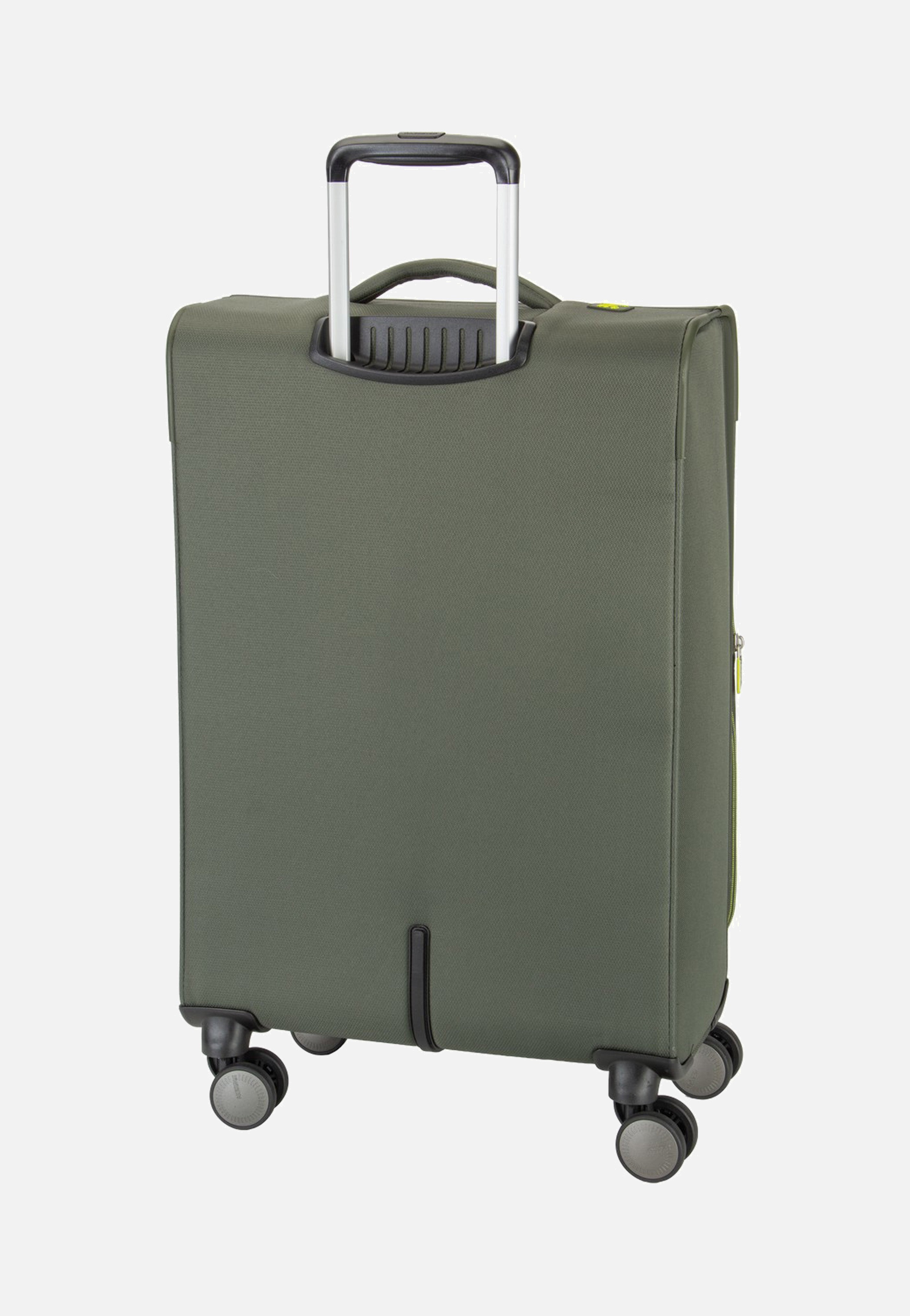 American Tourister Wanderlite Spinner M Exp Dark Khaki Koffer
